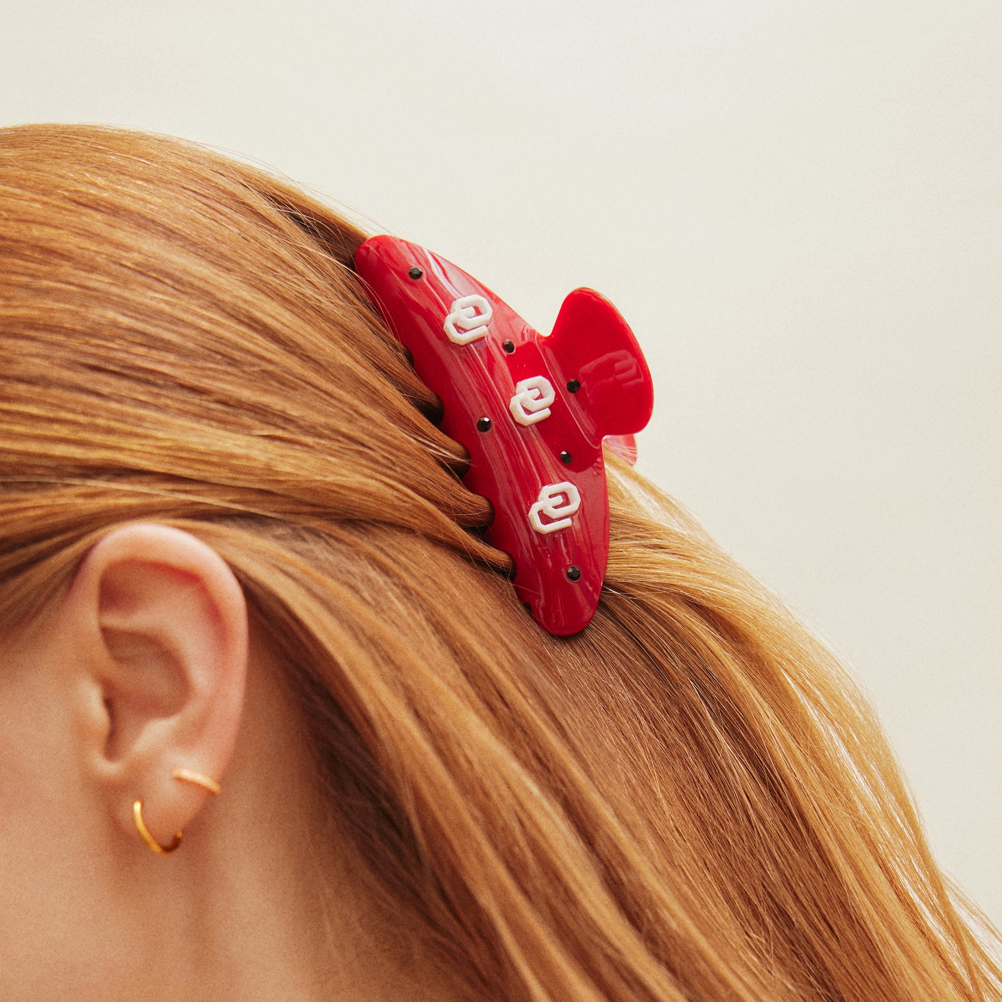 BaubleBar Oklahoma Sooners Logo Hair Claw Clip