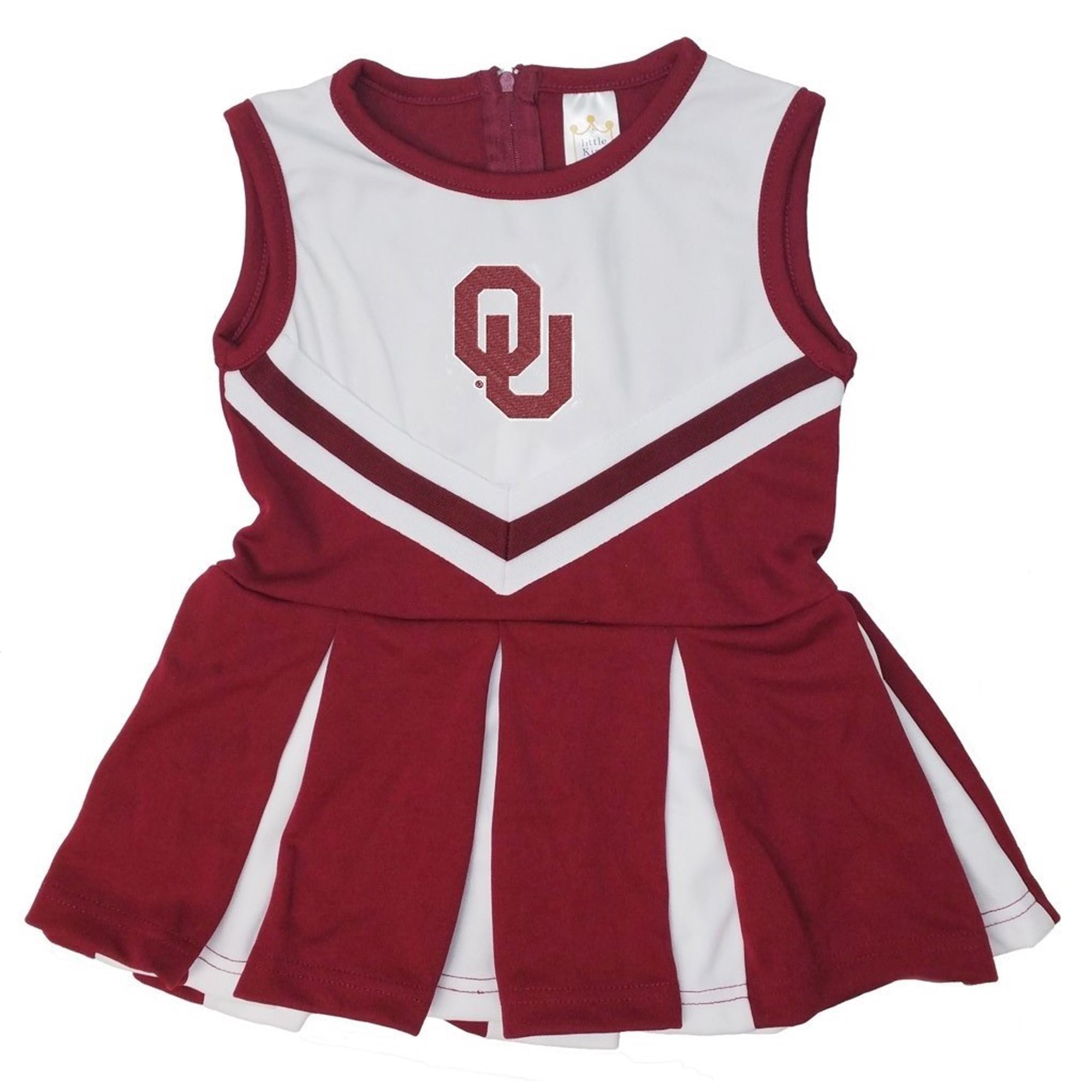 Pull de pom-pom girl Oklahoma Sooners pour bébé fille, couleur rouge