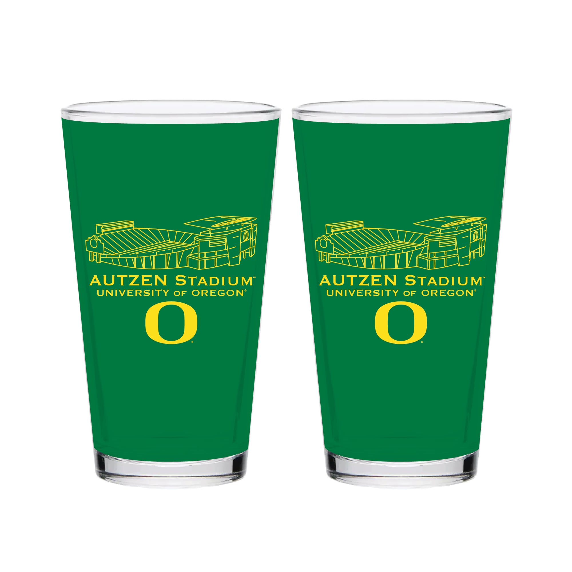 Indigo Falls  Oklahoma Sooners Core Stadium Pint Glass 2-Pack