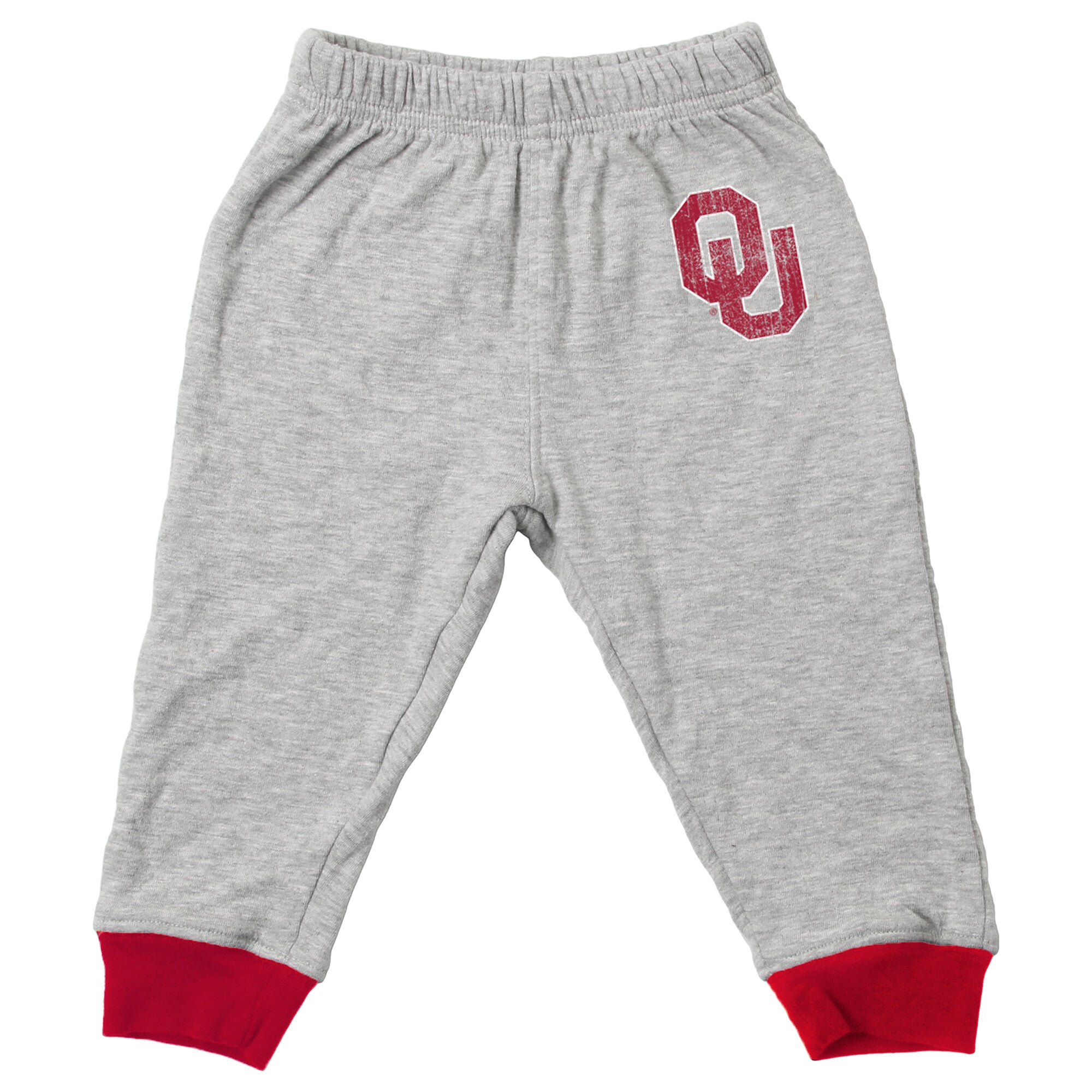 Infant Wes & Willy Heather Gray Oklahoma Sooners Jie Hopper Set