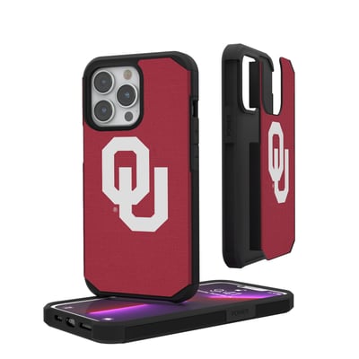 Oklahoma Sooners Keyscaper iPhone Solid Design Rugged Case