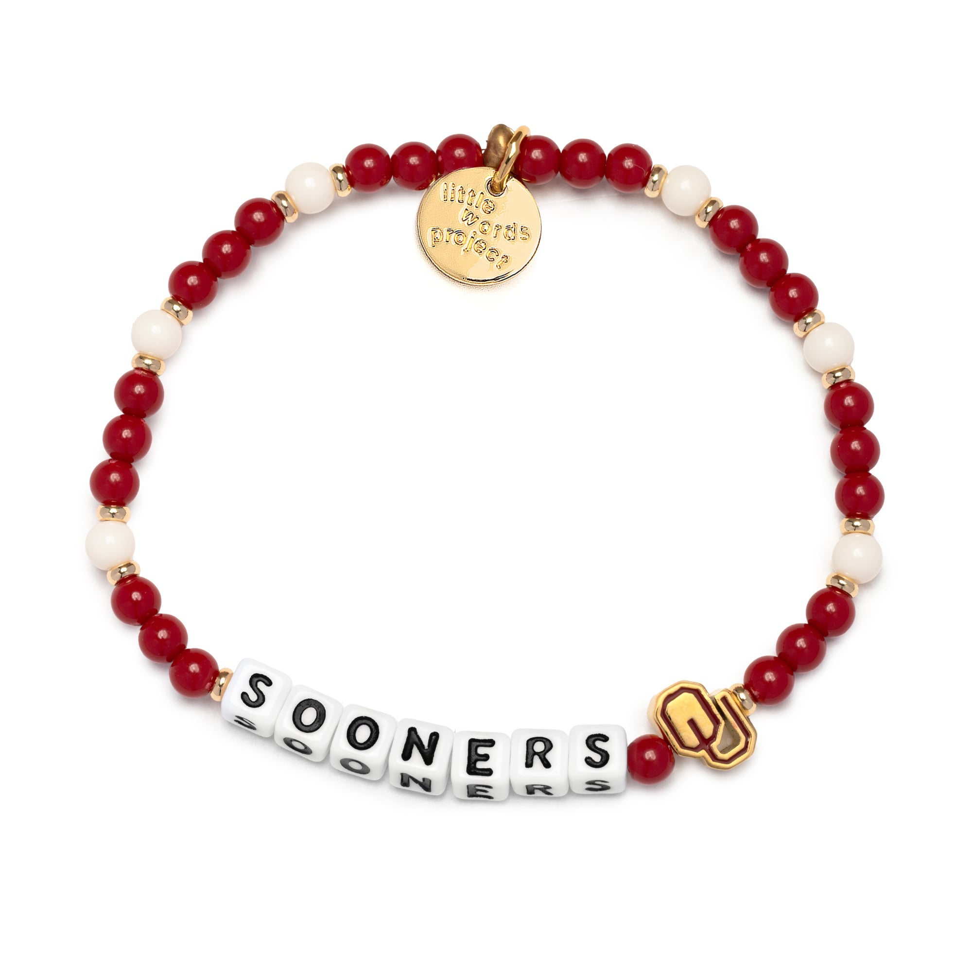 Bracelet de l'équipe des Oklahoma Sooners du projet Little Words