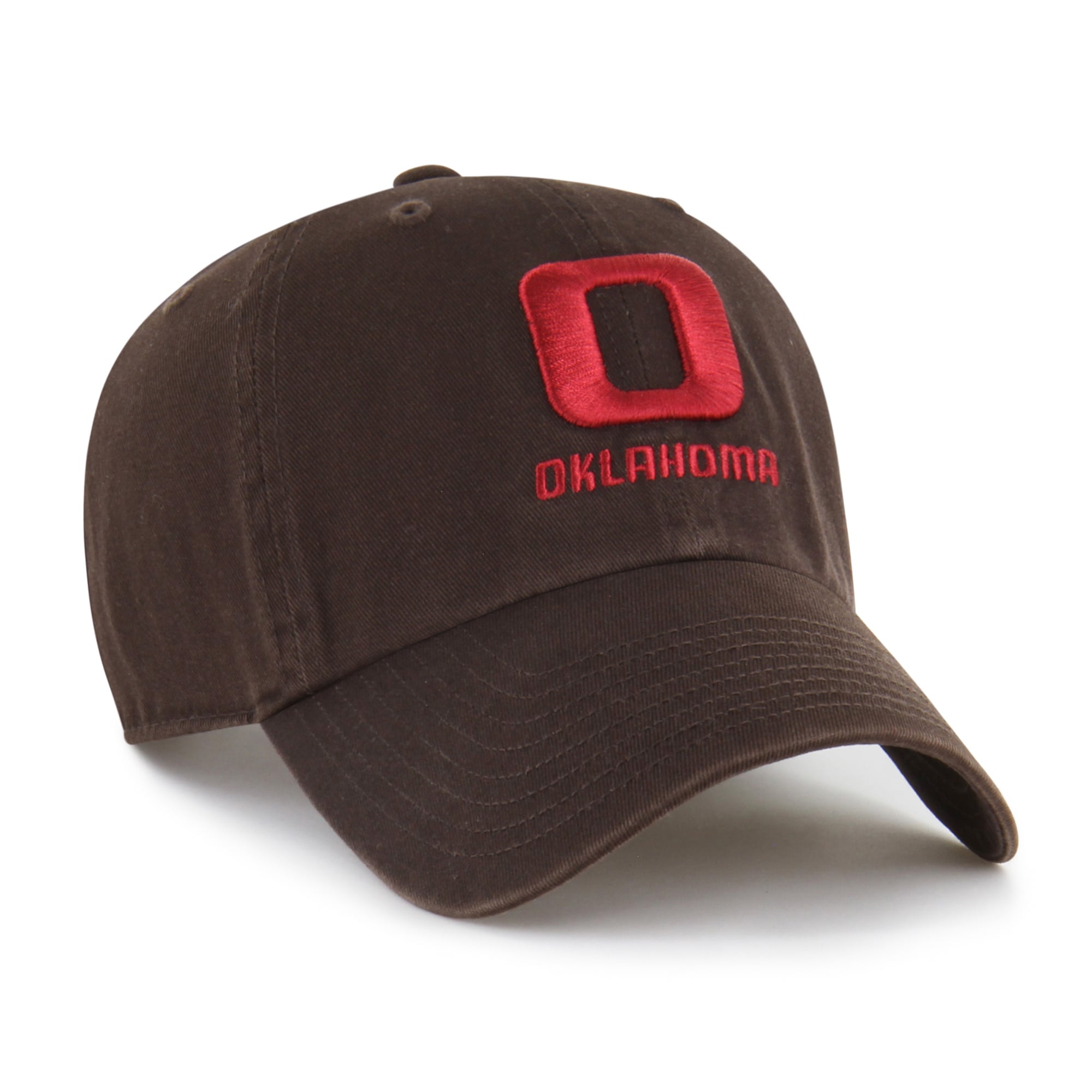 Casquette ajustable Oklahoma Sooners Vault Clean Up marron '47 pour homme