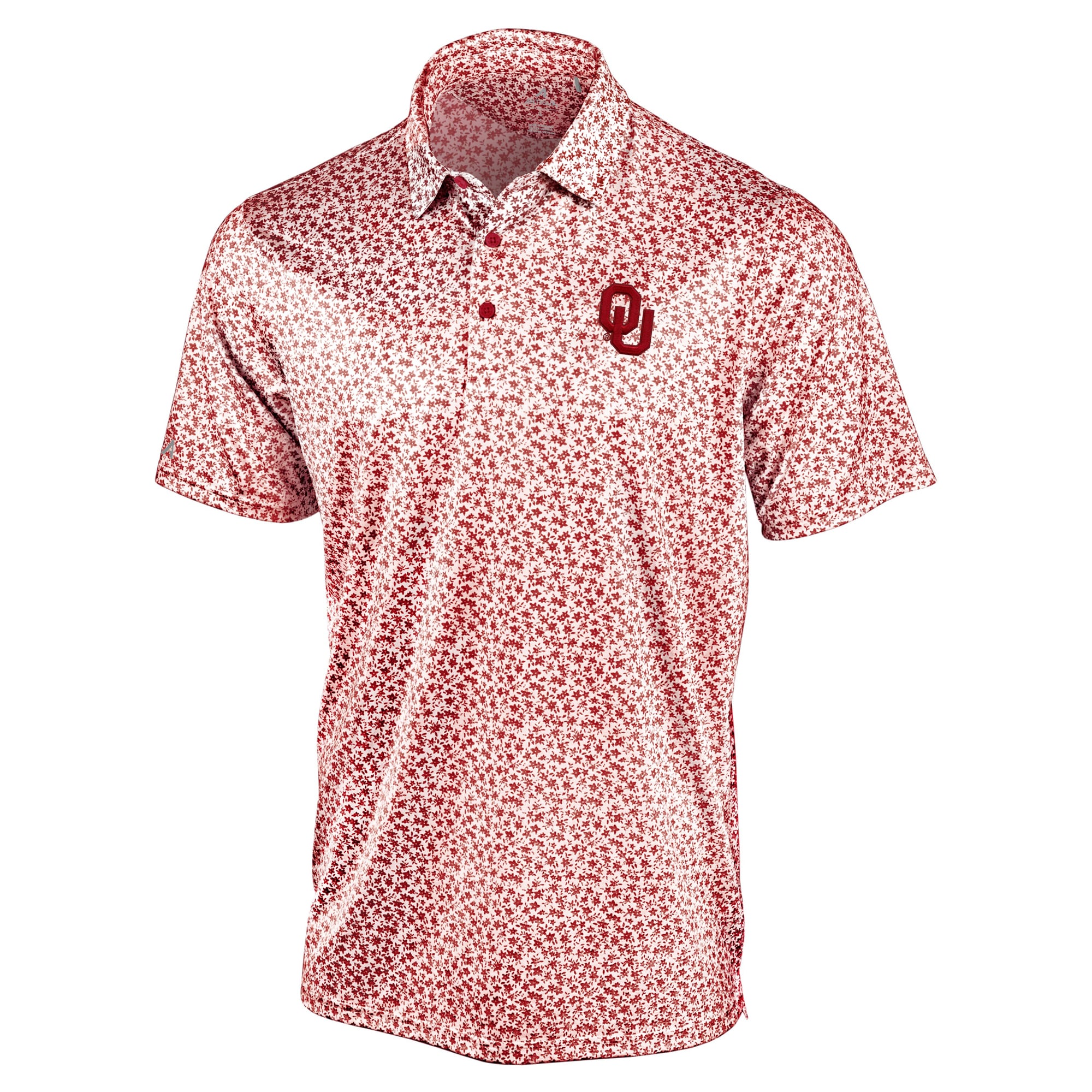 Polo Antigua Crimson Oklahoma Sooners Flourish pour homme