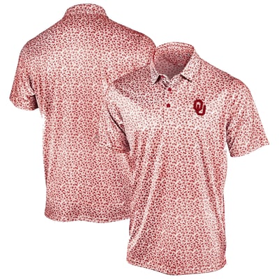 Oklahoma Sooners Antigua Flourish Polo - Crimson