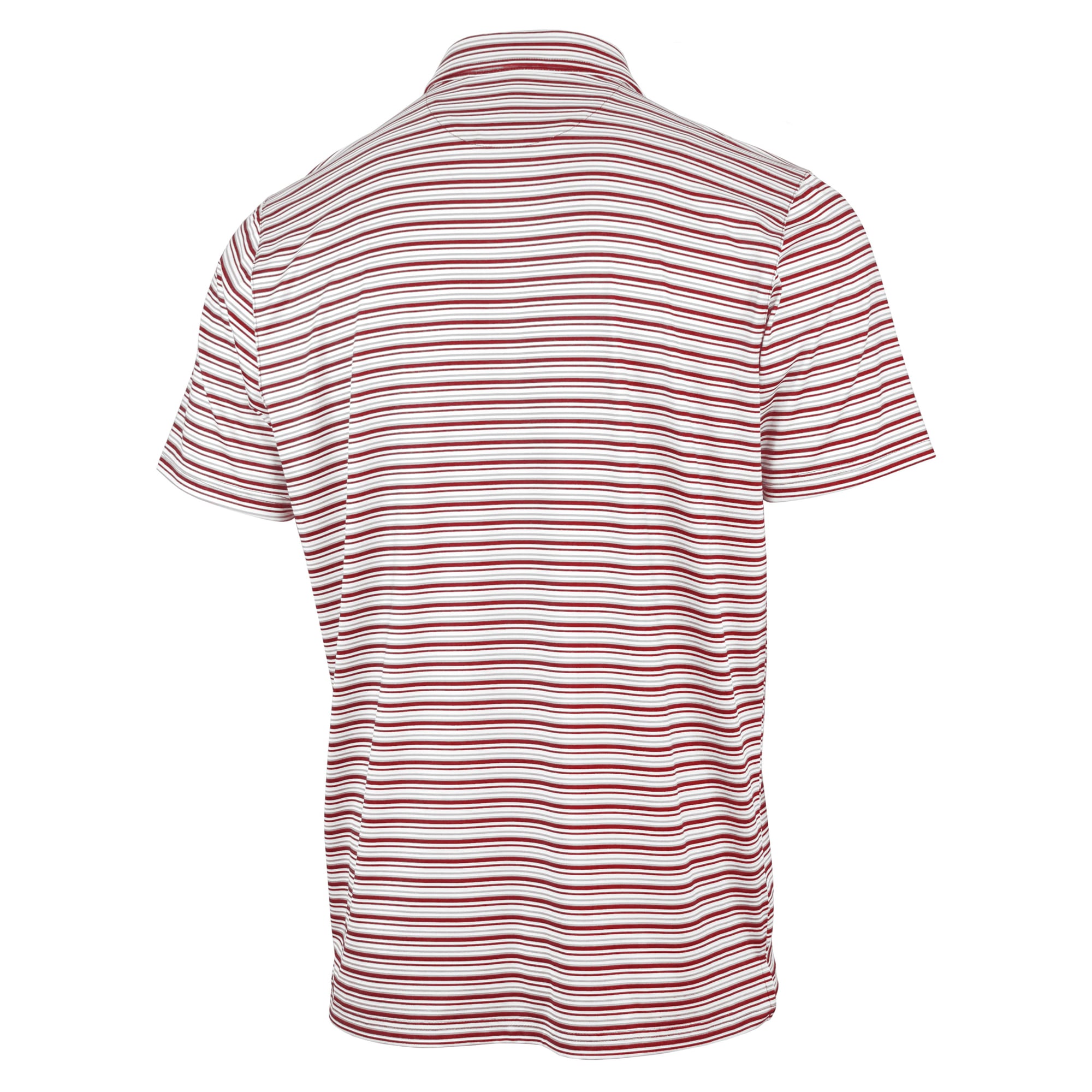 Polo Antigua Crimson Oklahoma Sooners à rayures spatiales pour homme