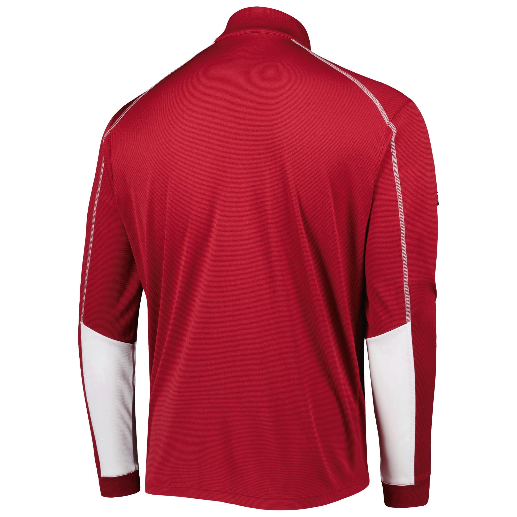 Veste à fermeture éclair quart de cercle Columbia Crimson Oklahoma Sooners Shotgun 2.0 Omni-Wick pour homme