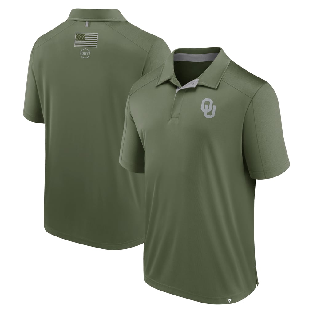 Oklahoma Sooners Fanatics OHT Defender Polo - Olive