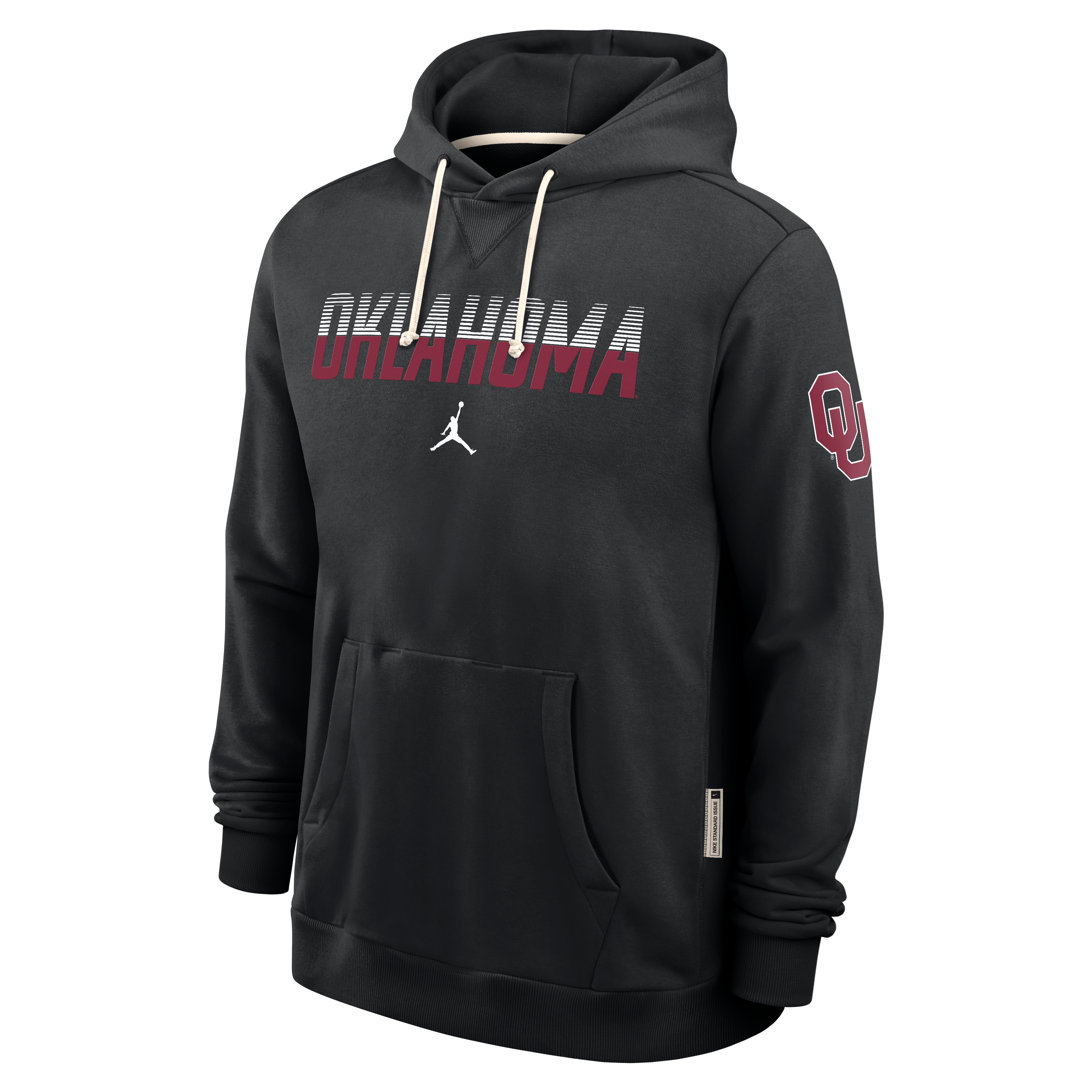 Sweat à capuche Jordan Brand Crimson Oklahoma Sooners 2026 Sideline Standard Issue Dri-FIT pour homme
