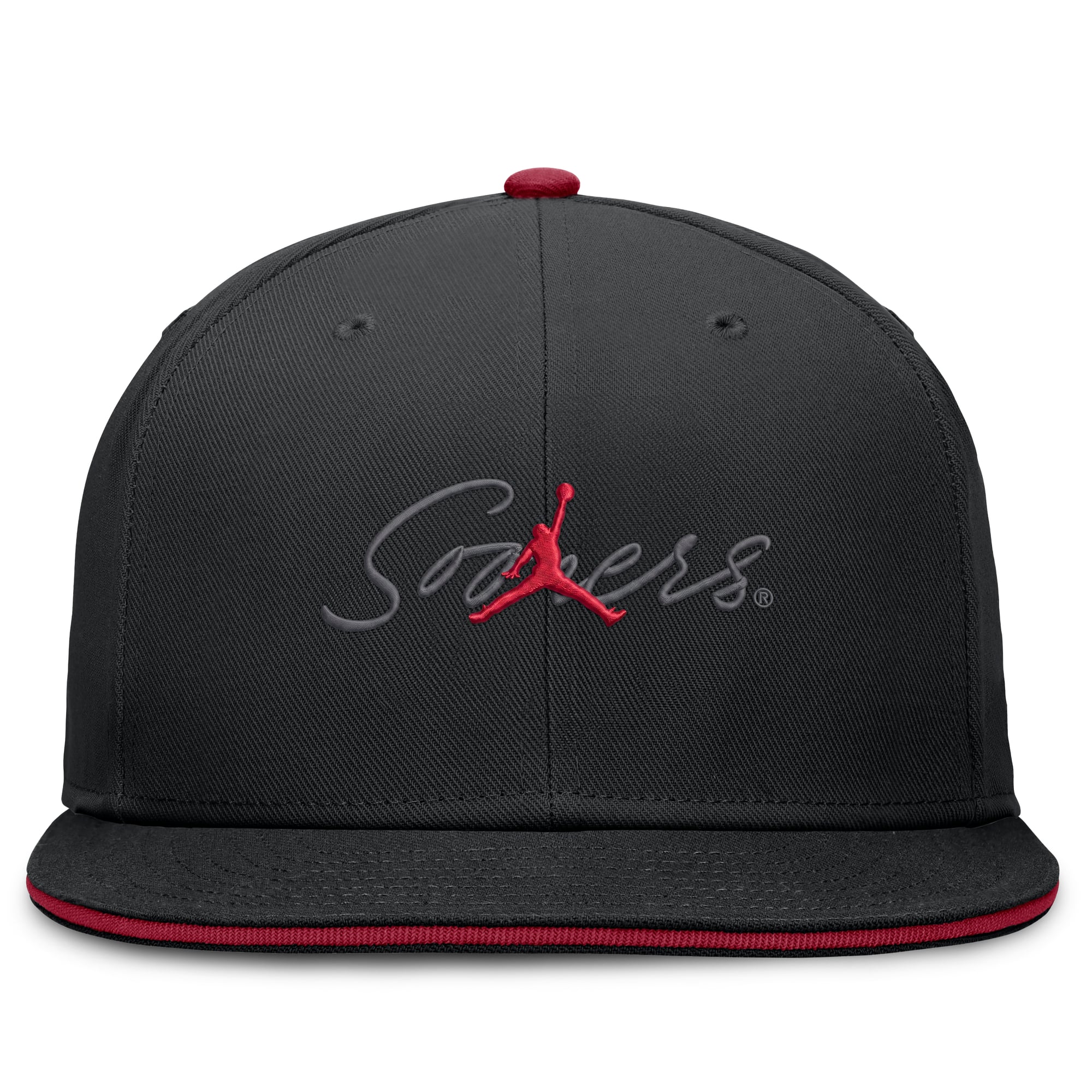 Casquette ajustée Jordan Brand noire Oklahoma Sooners Dri-FIT Primetime Script pour homme