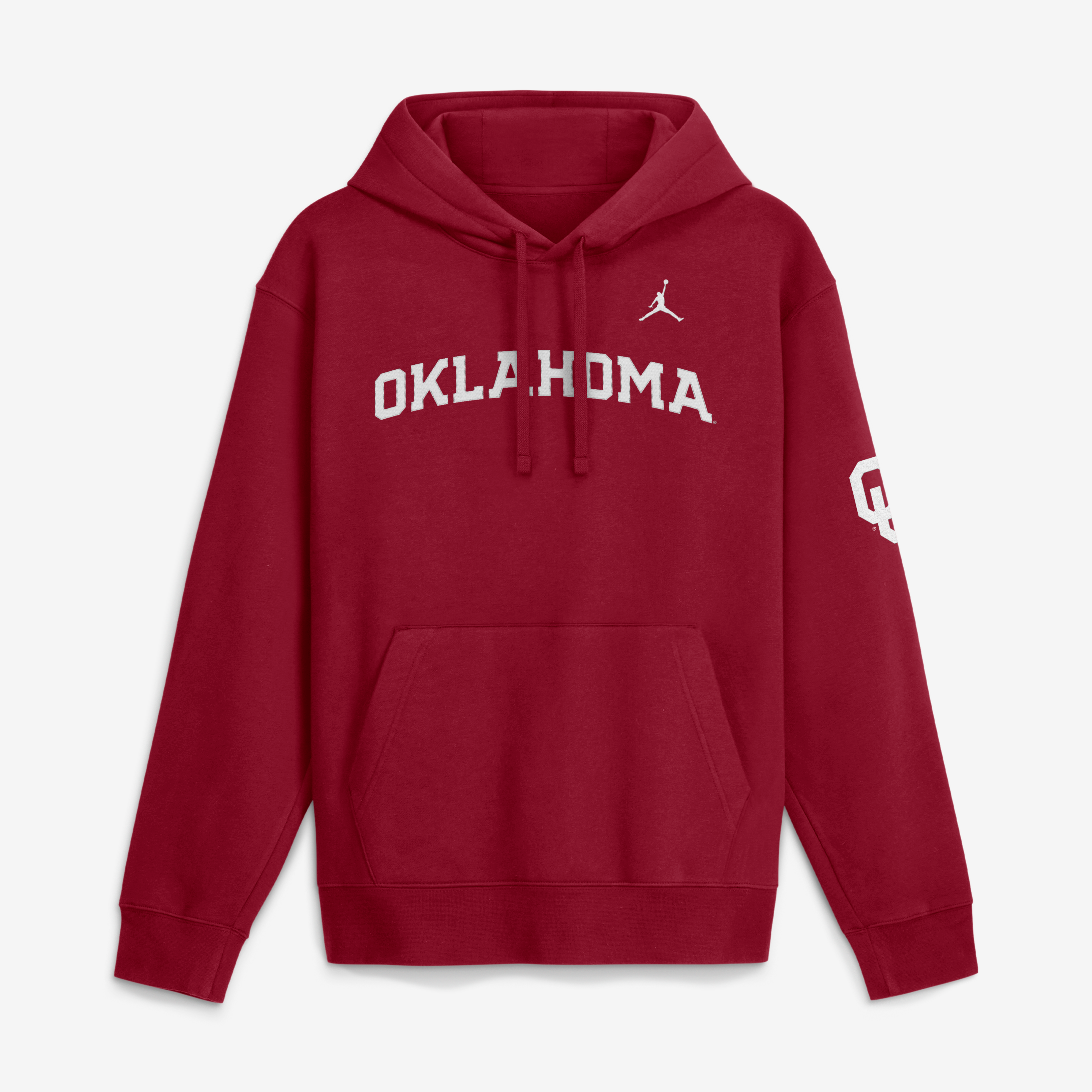 Sweat à capuche en polaire Jordan Brand Crimson Oklahoma Sooners 2026 Sideline Club pour homme