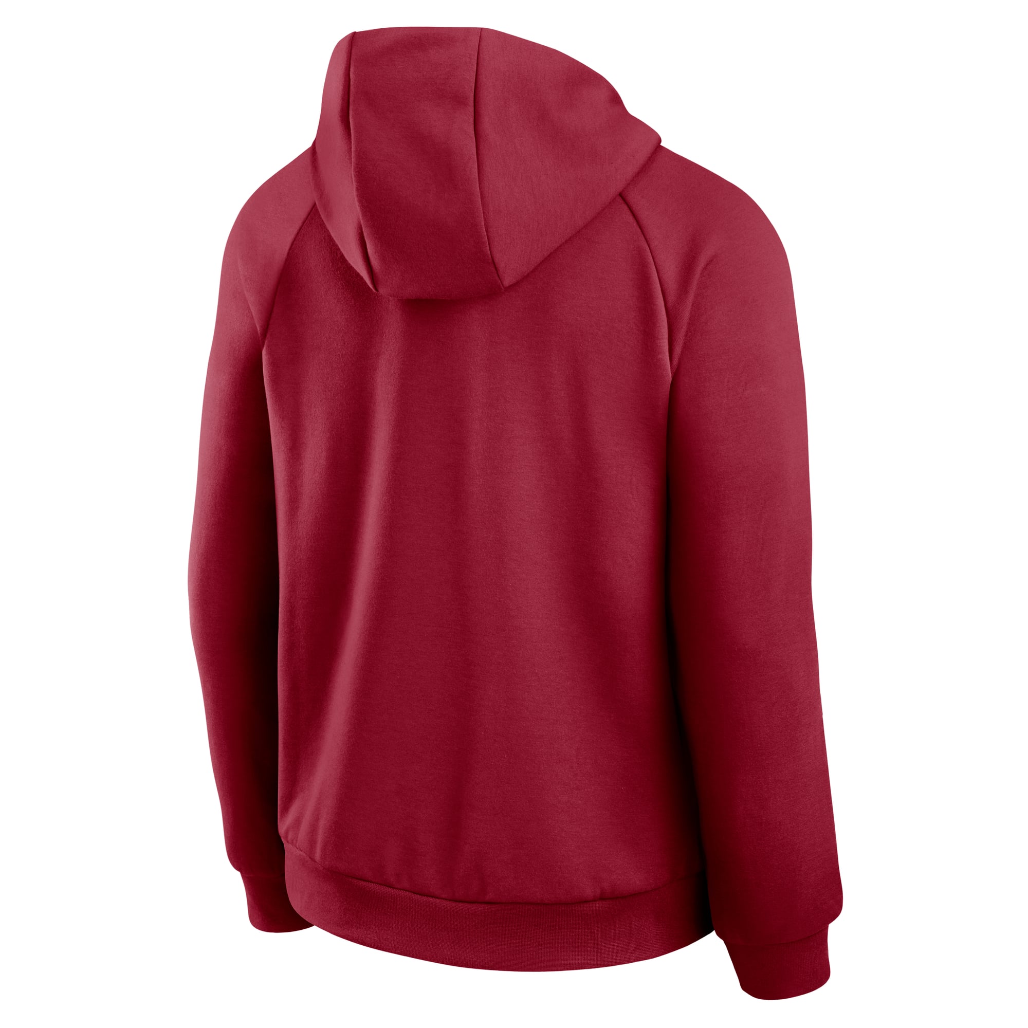 Men's Jordan Brand  Crimson Oklahoma Sooners Courtside Practice Dri-FIT Raglan Fleece Hoodie