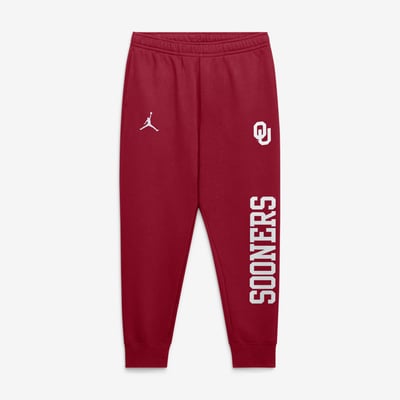  Oklahoma Sooners Jordan Brand Primetime Club Fleece Joggers - Crimson