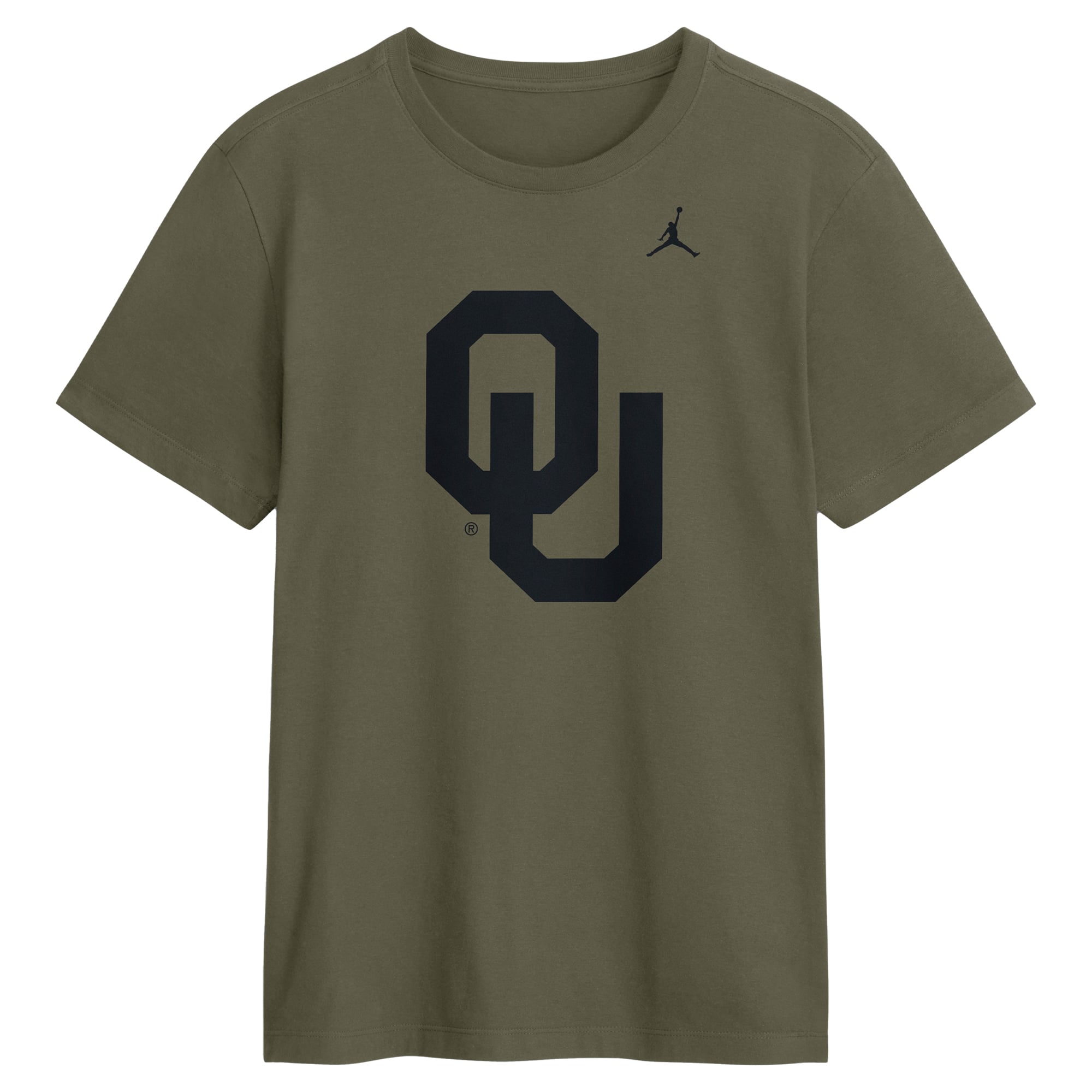 Men's Jordan Brand Olive Oklahoma Sooners Primetime Logo Dri-FIT T-Shirt