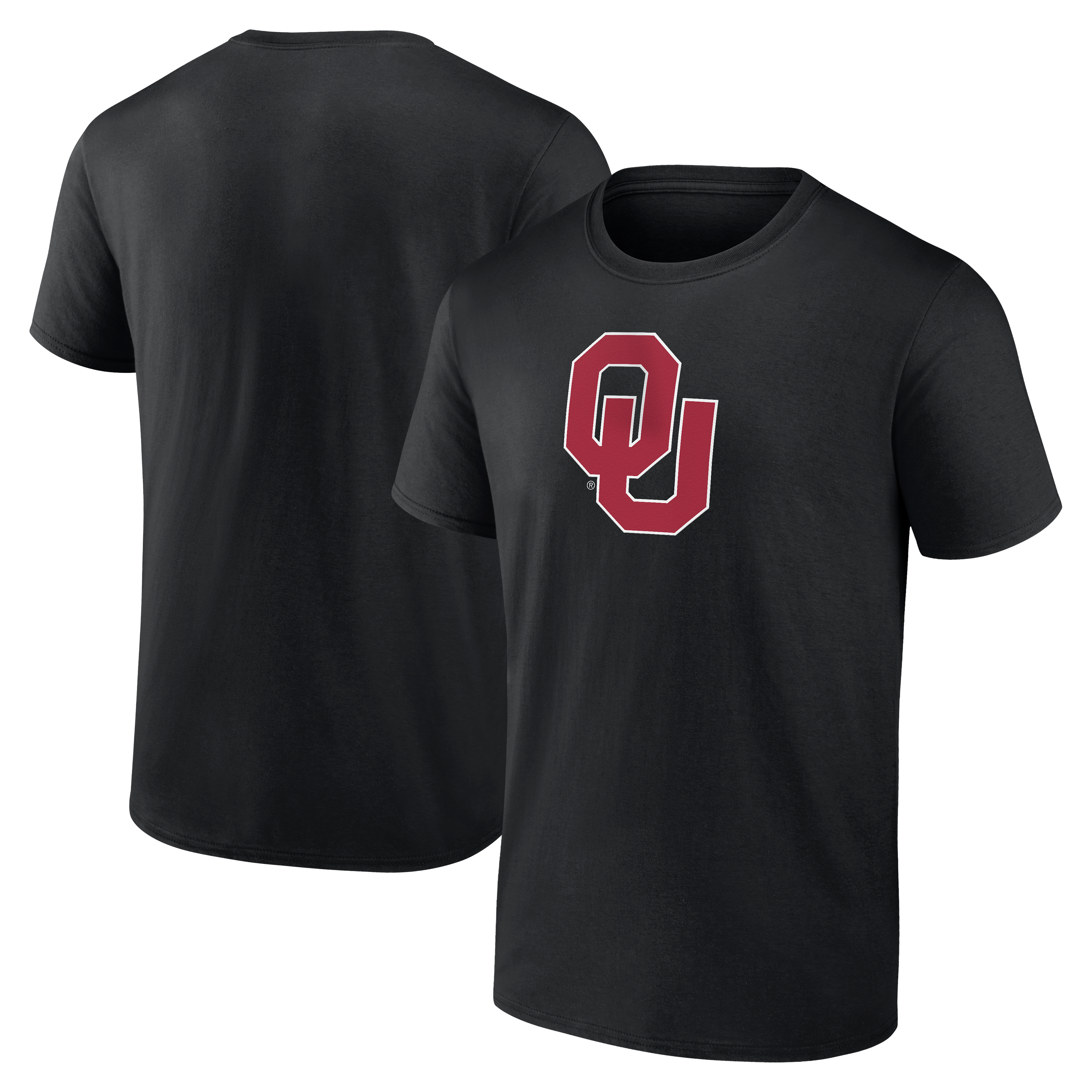 Men's Logo Athletic Heather Gray Oklahoma Sooners Primary T-Shirt