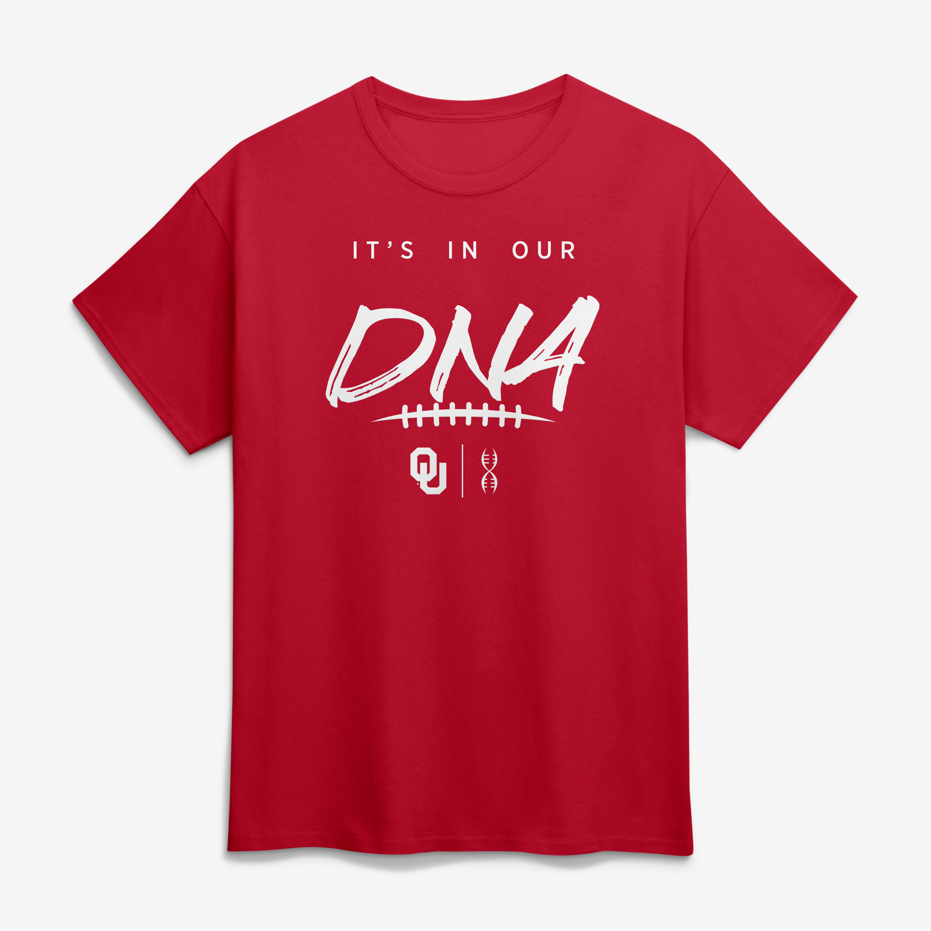 Men's Logo Athletic Crimson Oklahoma Sooners DNA T-Shirt