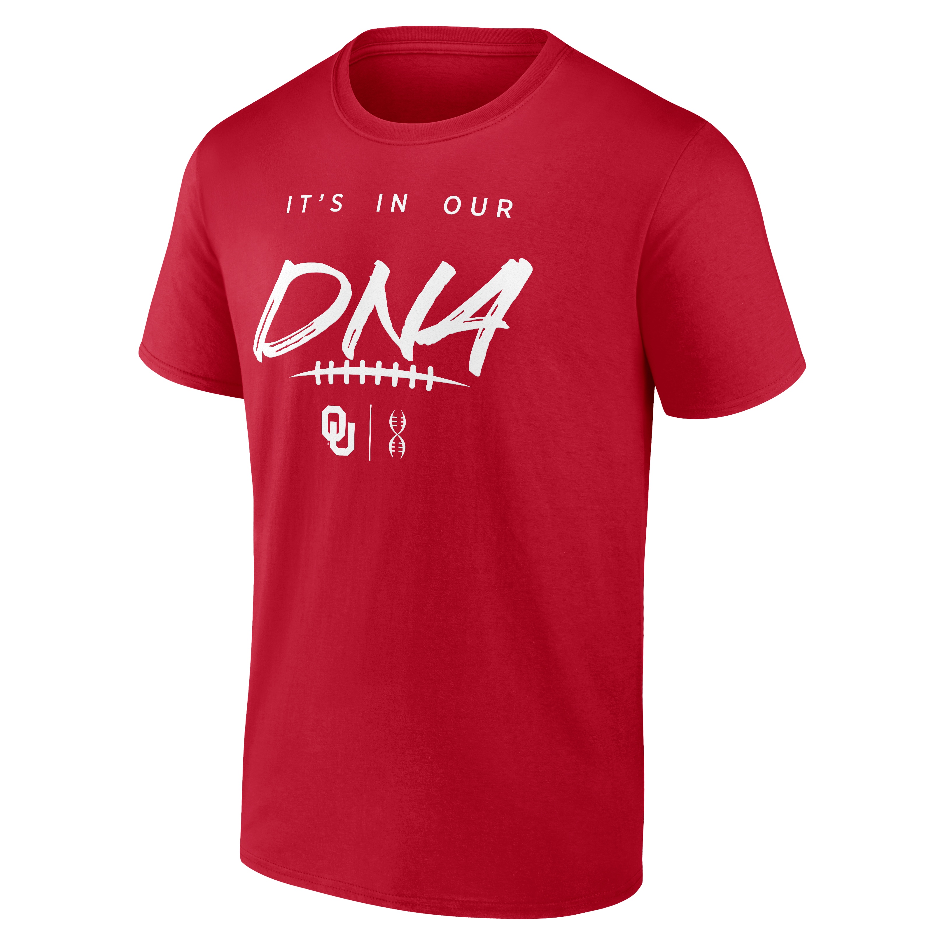 Men's Logo Athletic Crimson Oklahoma Sooners DNA T-Shirt