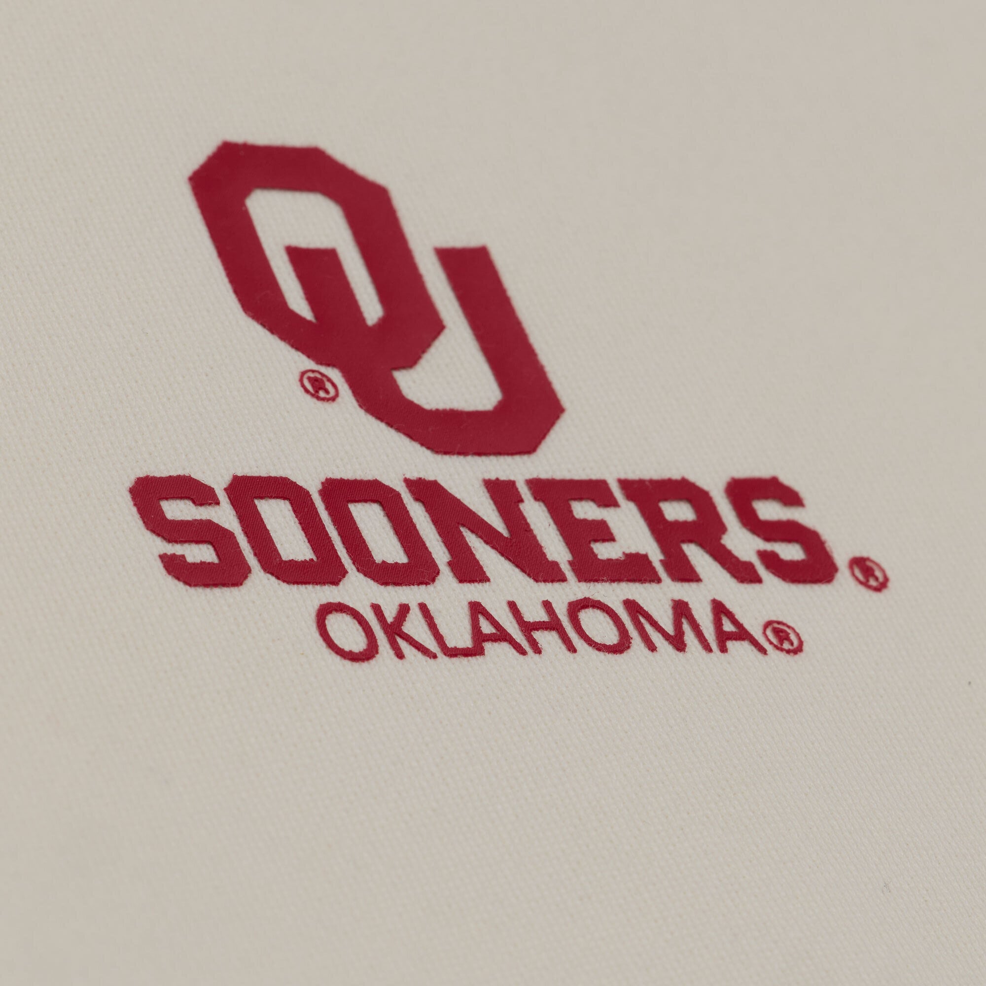 Sweat à capuche en polaire Mitchell & Ness crème Oklahoma Sooners Core Icon pour homme