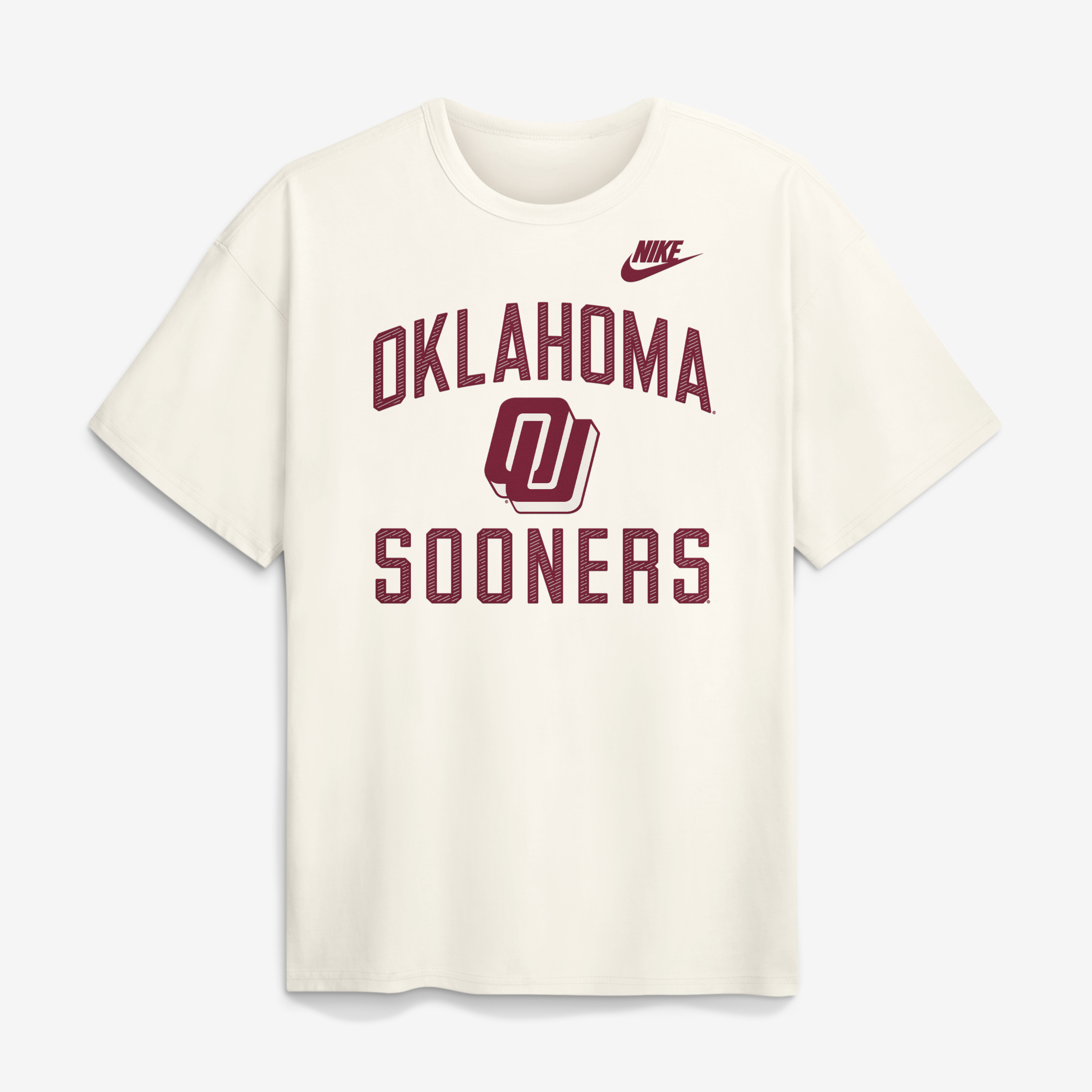 T-shirt Nike crème Oklahoma Sooners Legacy Max90 pour homme