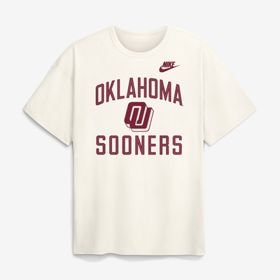 Oklahoma Sooners Nike Legacy Max90 T-Shirt - Cream