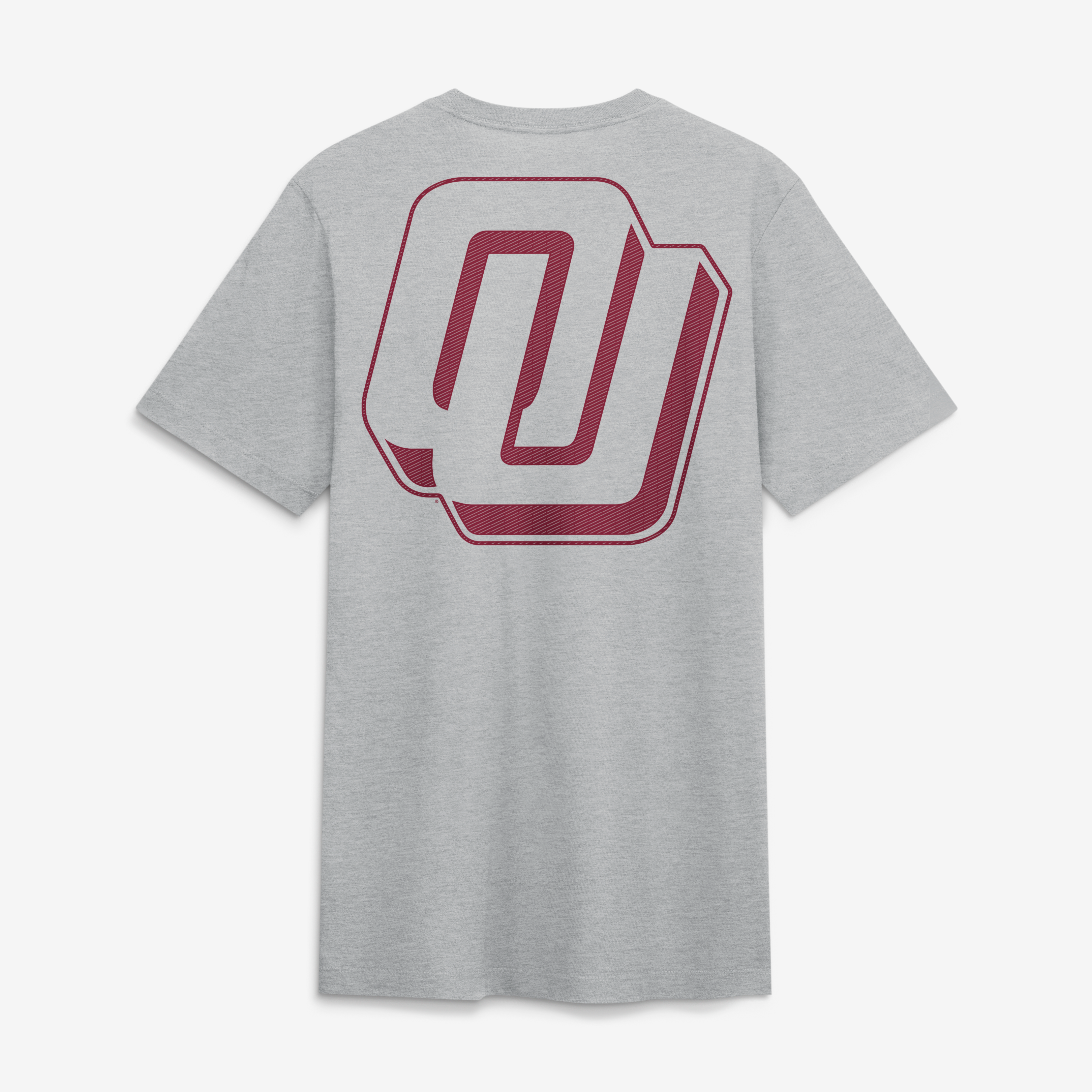 Men's Nike Heather Gray Oklahoma Sooners Arch Wordmark Legacy Tri-Blend T-Shirt