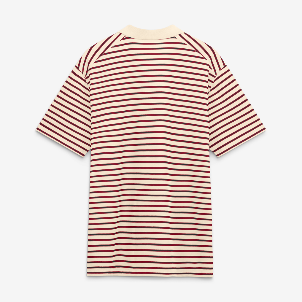 Men's Nike Natural/Crimson Oklahoma Sooners Striped Primary Logo Dri ...