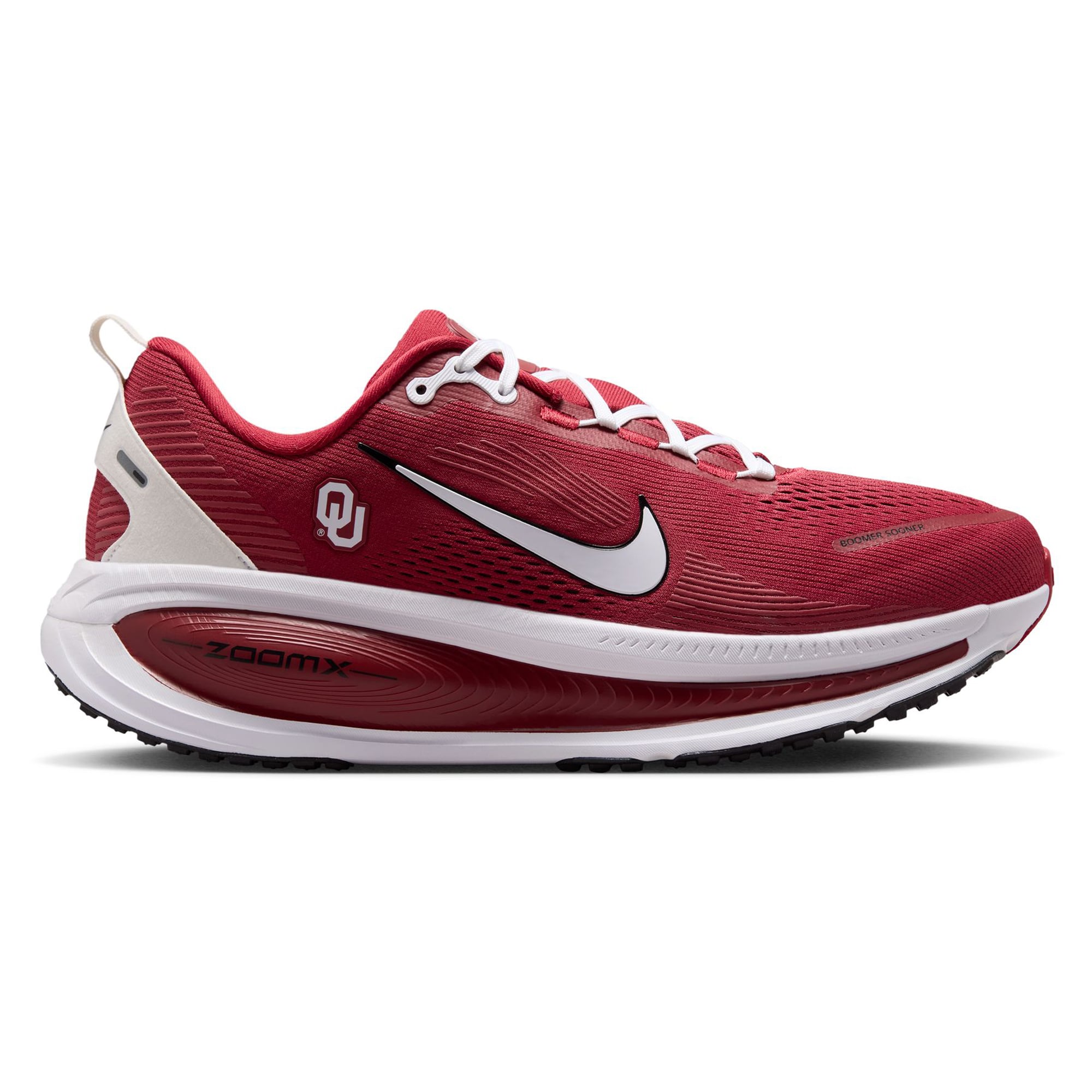 Men's Nike Oklahoma Sooners Vomero 18 Running Shoes