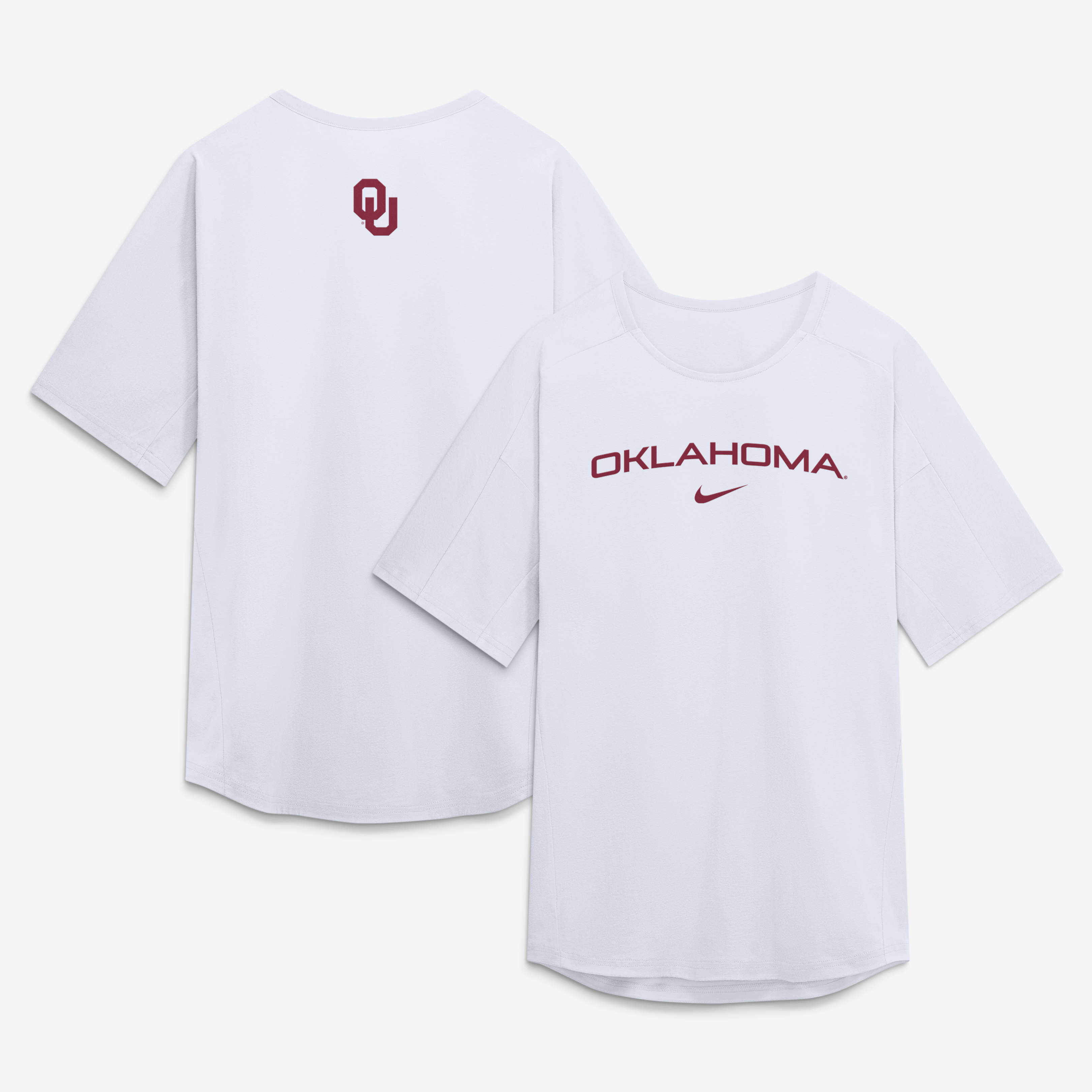 Men's Nike White Oklahoma Sooners Golf Club Shirt