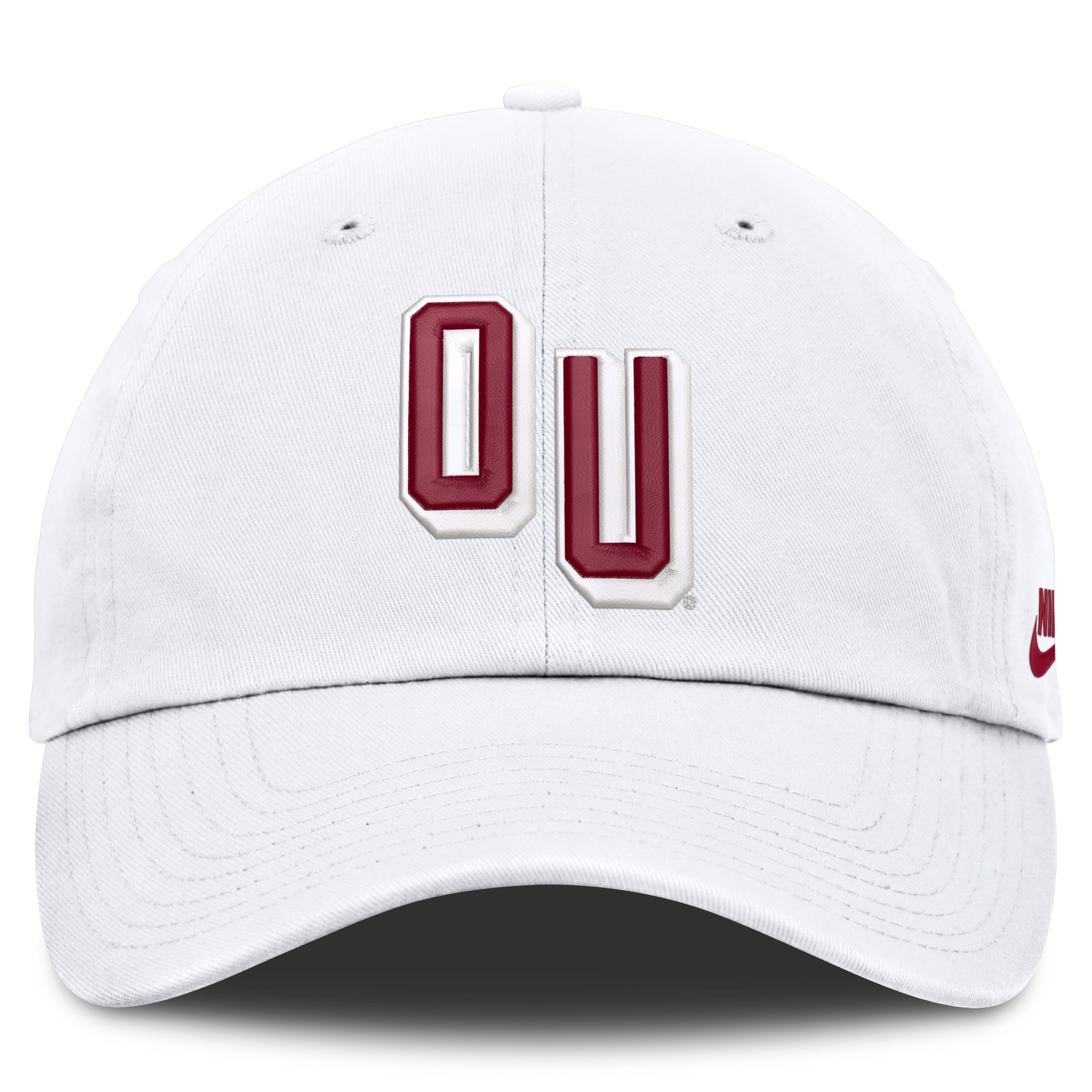 Casquette ajustable Nike blanche Oklahoma Sooners Legacy Letter & Mascot Club pour homme
