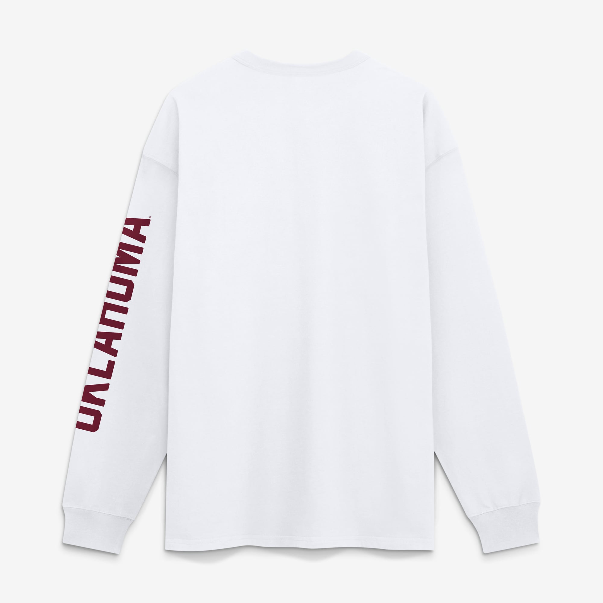Men's Nike  White Oklahoma Sooners Max 90 Legacy Multi Graphic Long Sleeve T-Shirt