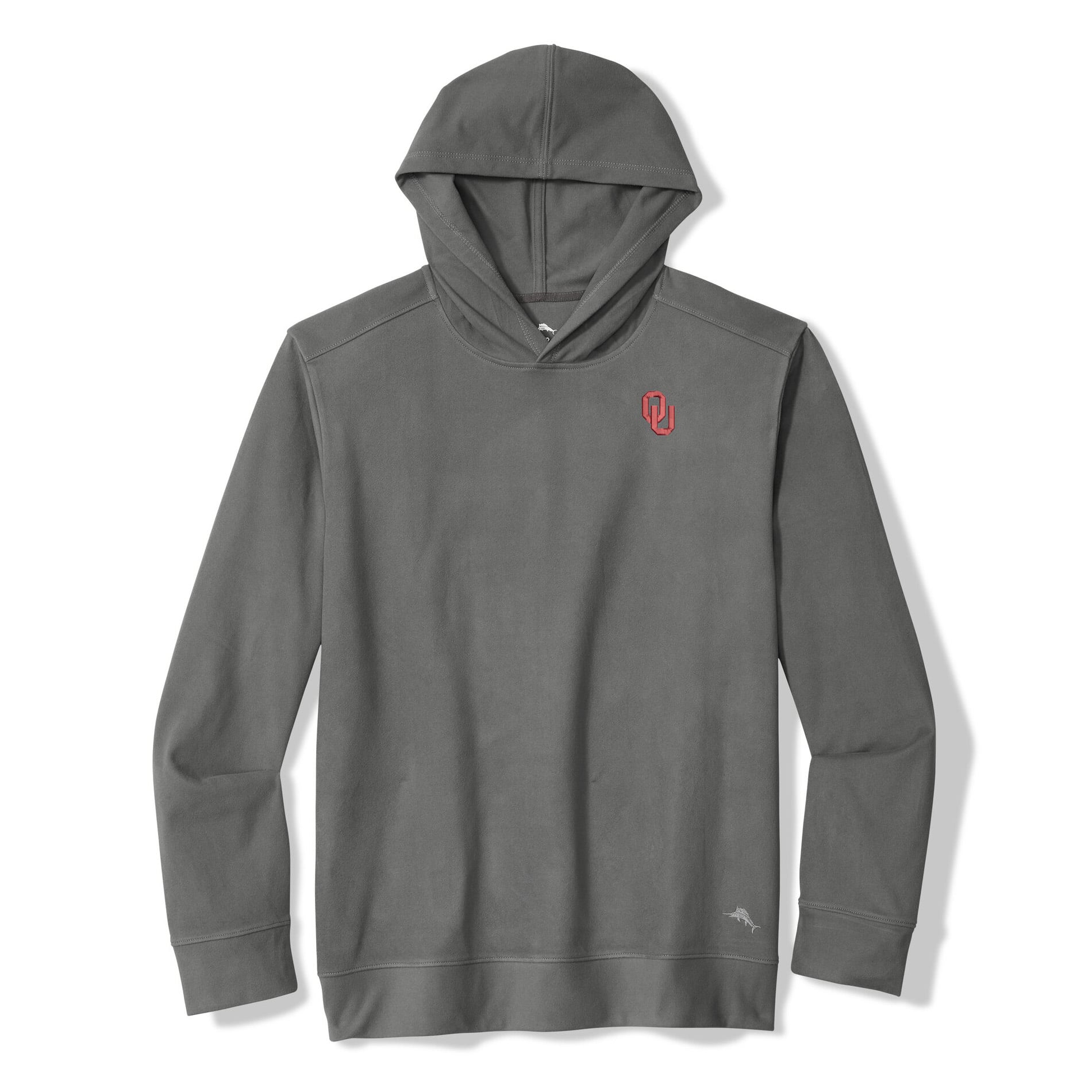Men's Tommy Bahama Gray Oklahoma Sooners Bye Week Hoodie