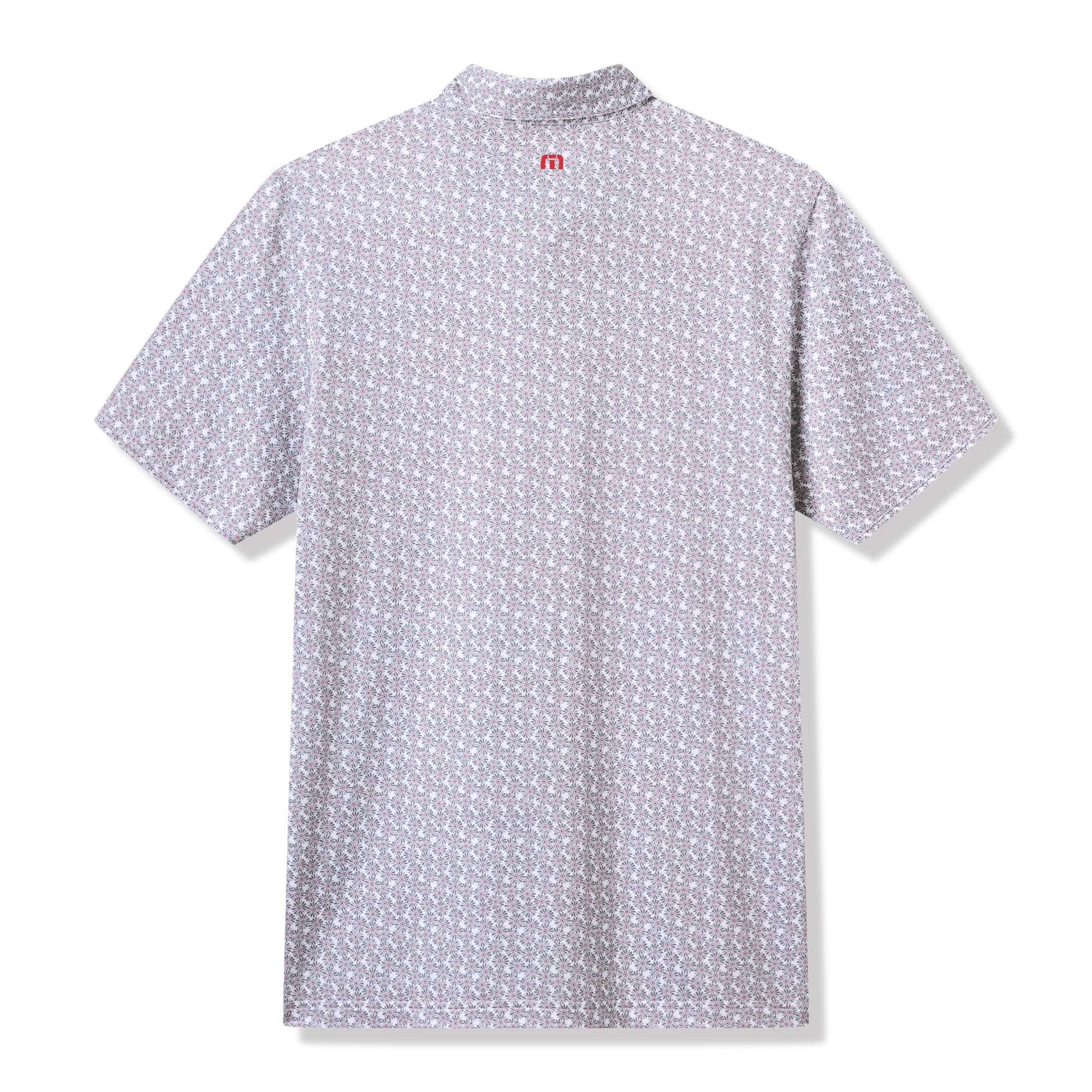Polo TravisMathew blanc/gris Oklahoma Sooners College Bound pour homme