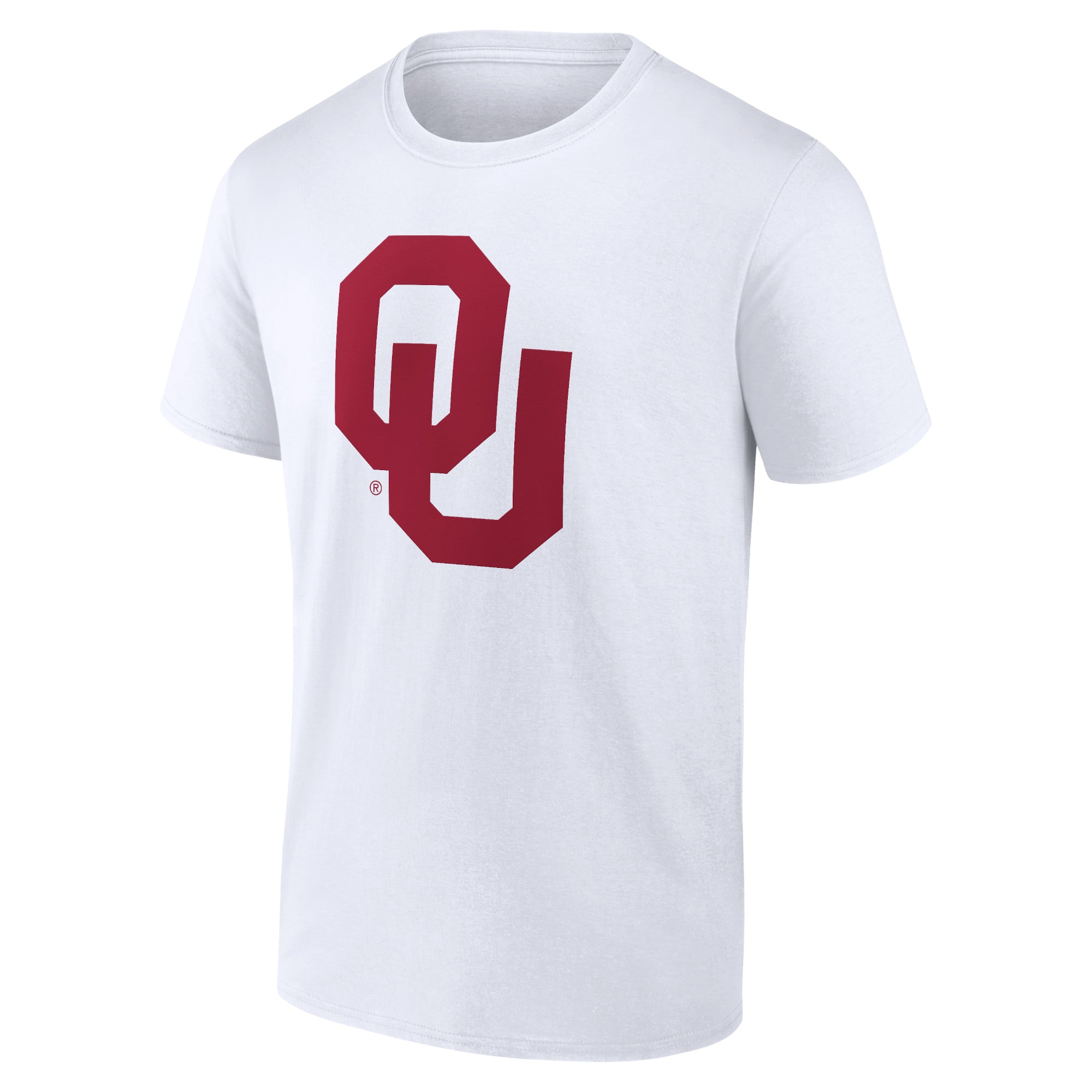 Men's White Oklahoma Sooners Logo T-Shirt