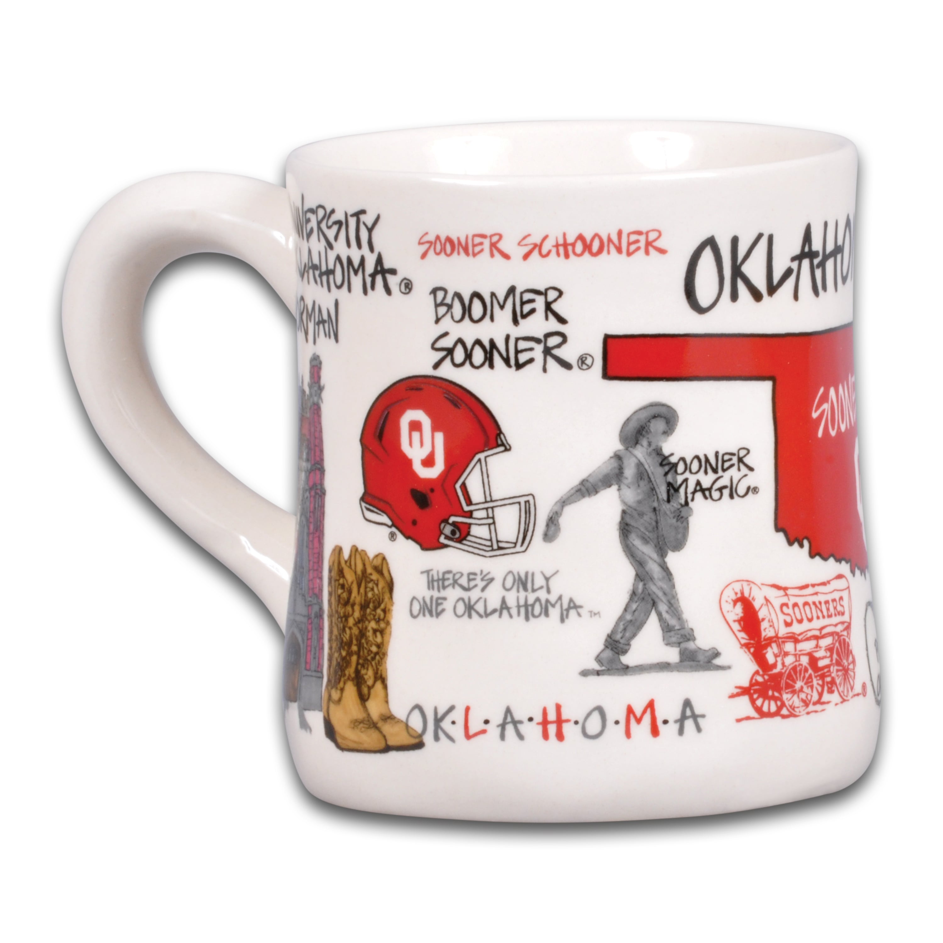 MAG OKL NONE 16 OZ NEW HOMETOWN MUG MUGCER