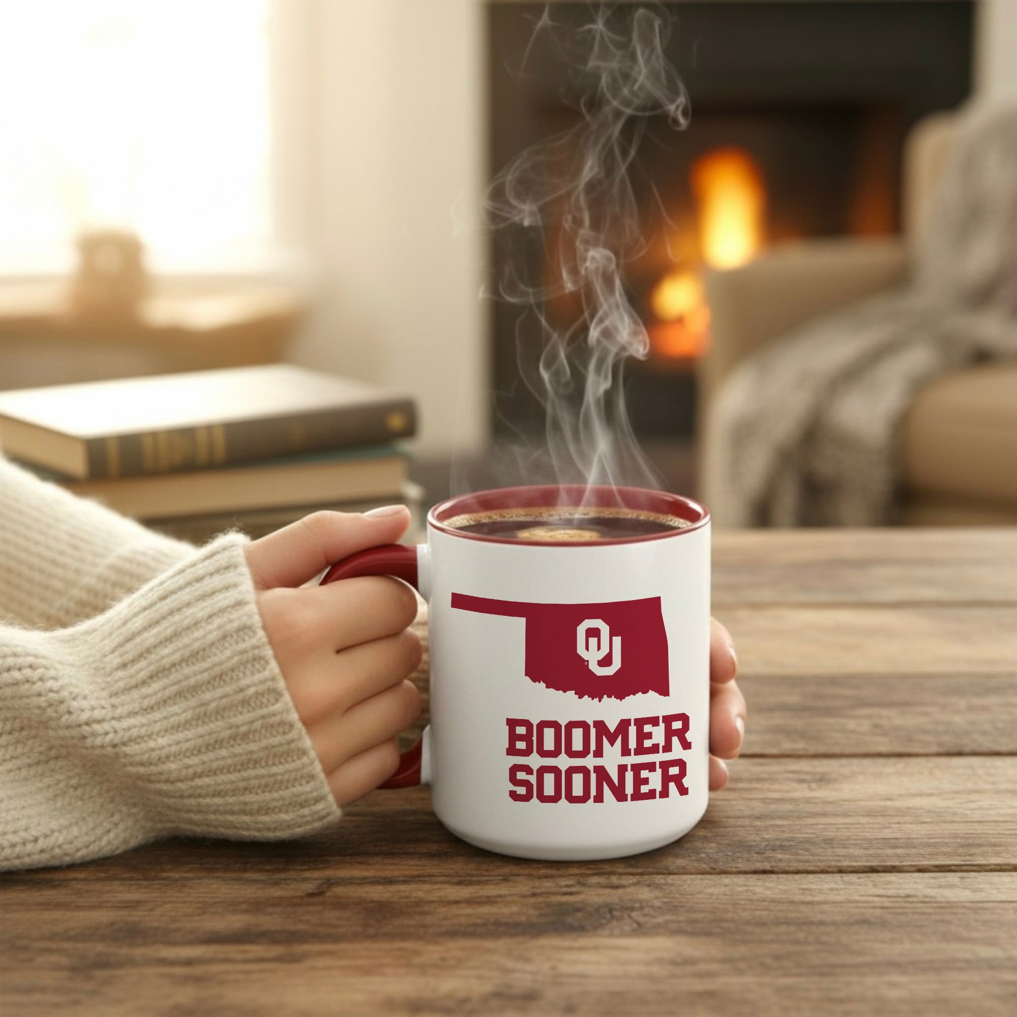 Lot de 2 tasses Oklahoma Sooners de 59 cl « Mon État »