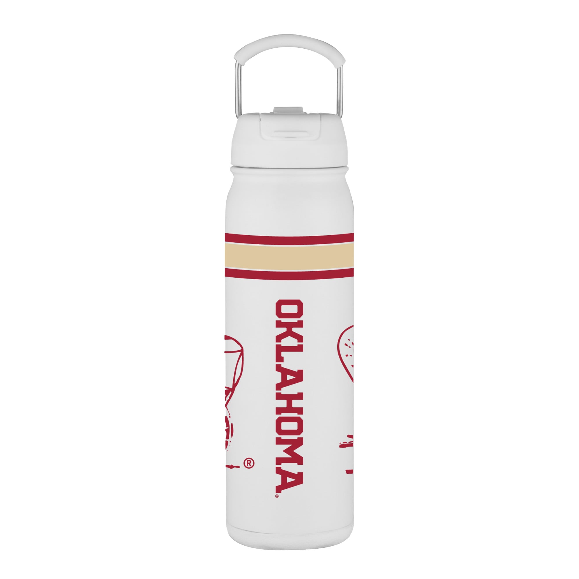 Oklahoma Sooners 24oz. Triple Option Bottle