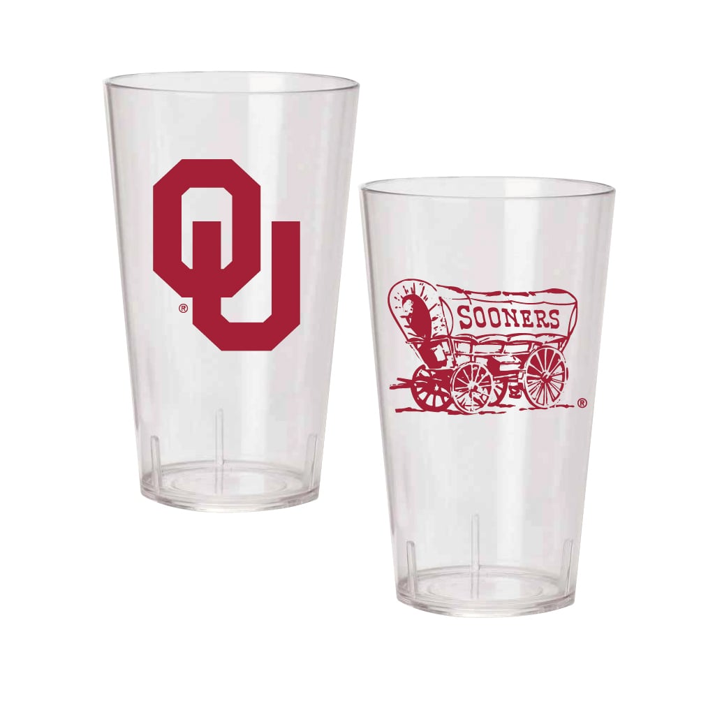 Ensemble de deux gobelets isothermes Oklahoma Sooners de 710 ml (24 oz) en Tritan