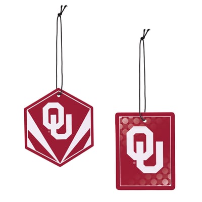 Oklahoma Sooners Hanging Air Fresheners, Set of 4
