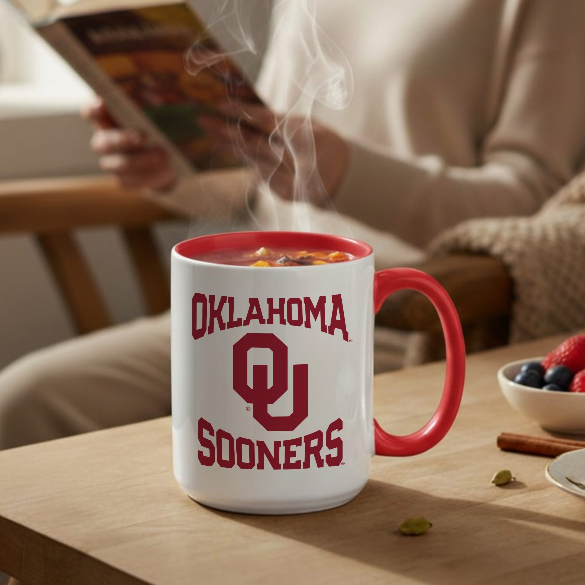 Oklahoma Sooners Two-Piece 15oz. Combo Mug Set