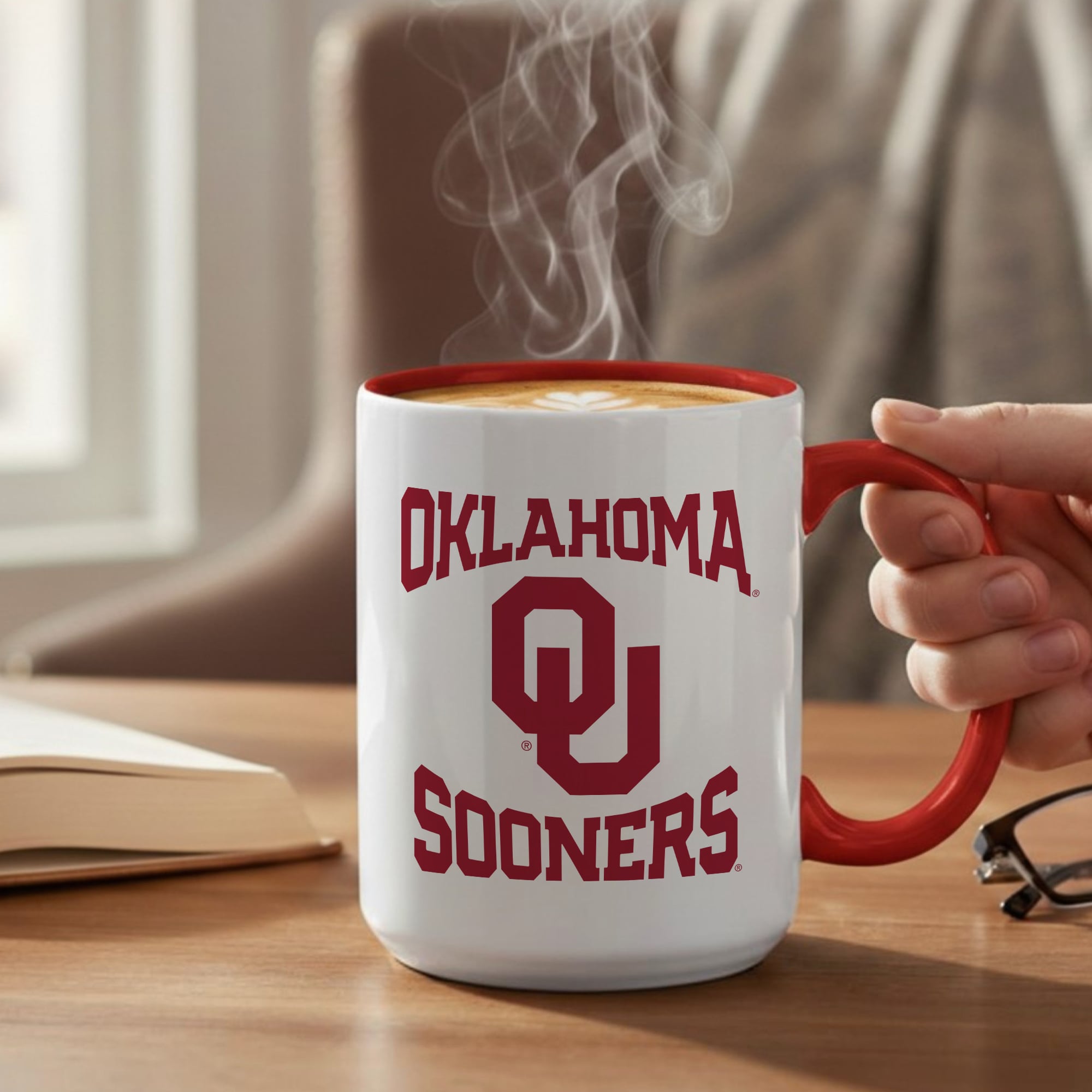 Oklahoma Sooners Two-Piece 15oz. Combo Mug Set