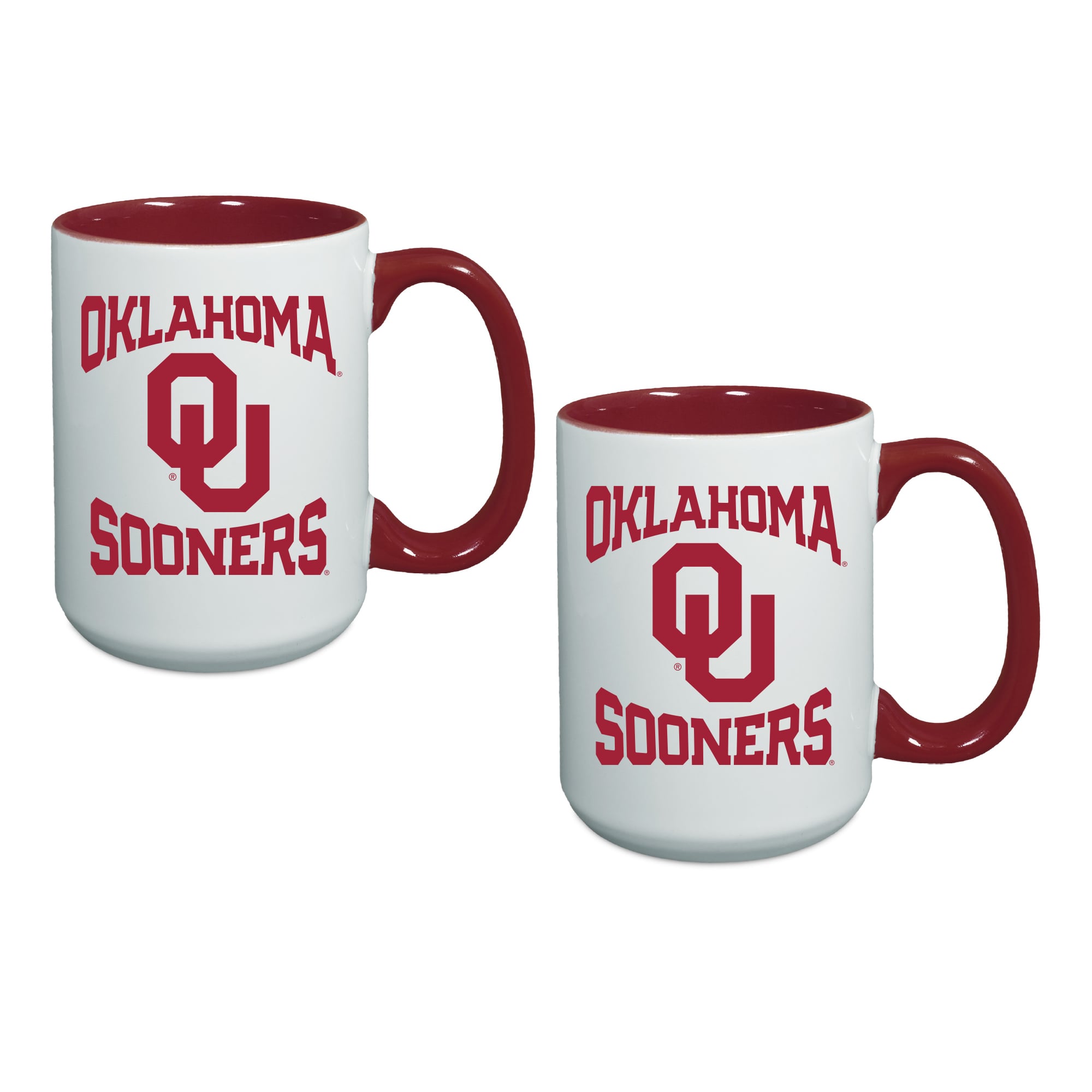 Oklahoma Sooners Two-Piece 15oz. Combo Mug Set