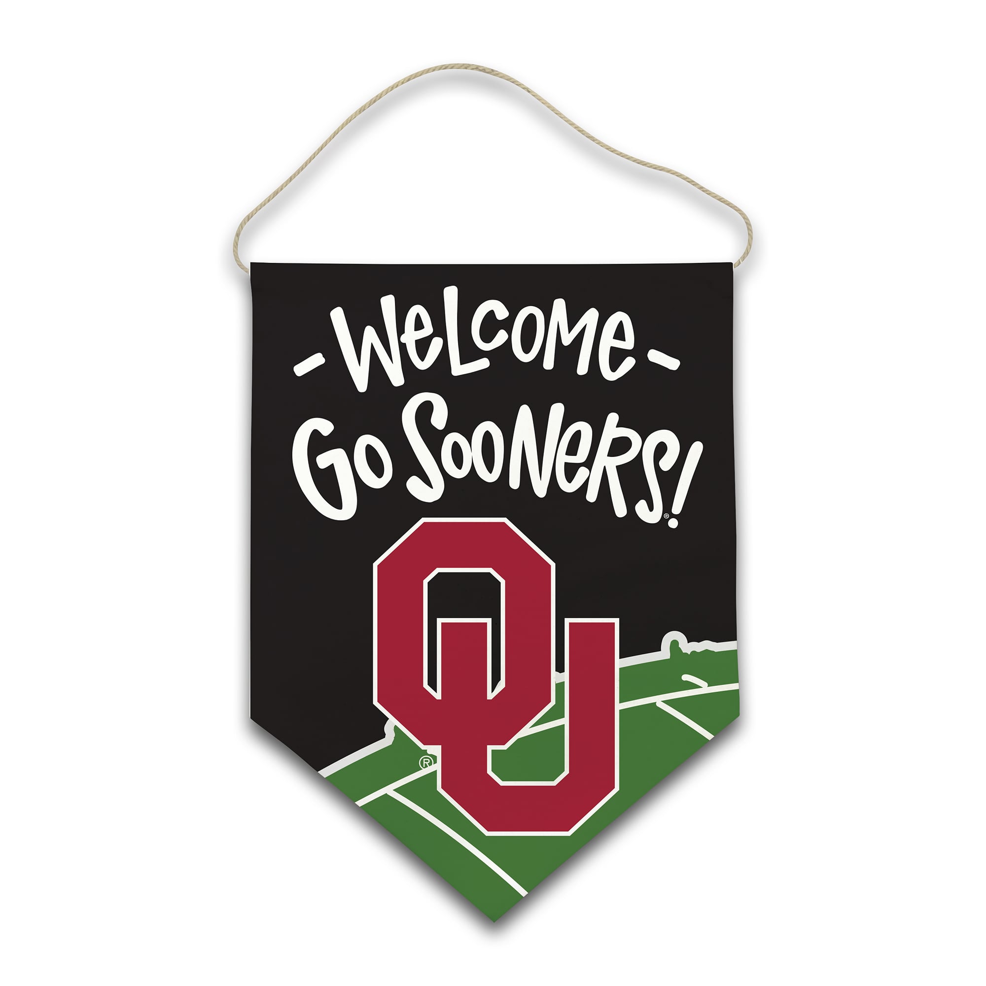 Porte-toiles de bienvenue des Oklahoma Sooners