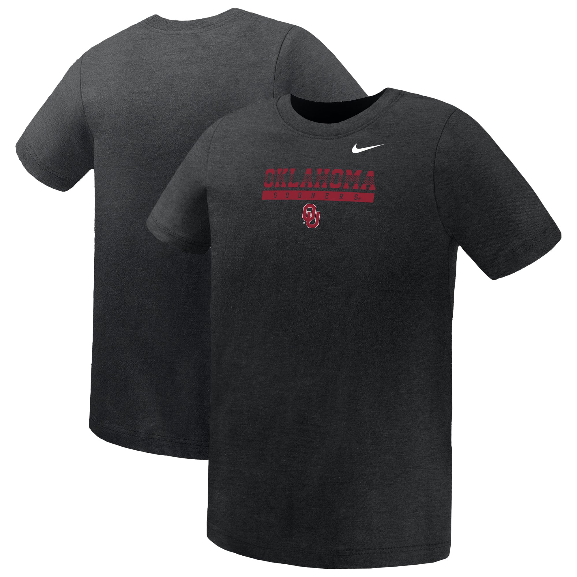 Preschool Nike Black Oklahoma Sooners Name Bar Legend Dri-FIT T-Shirt