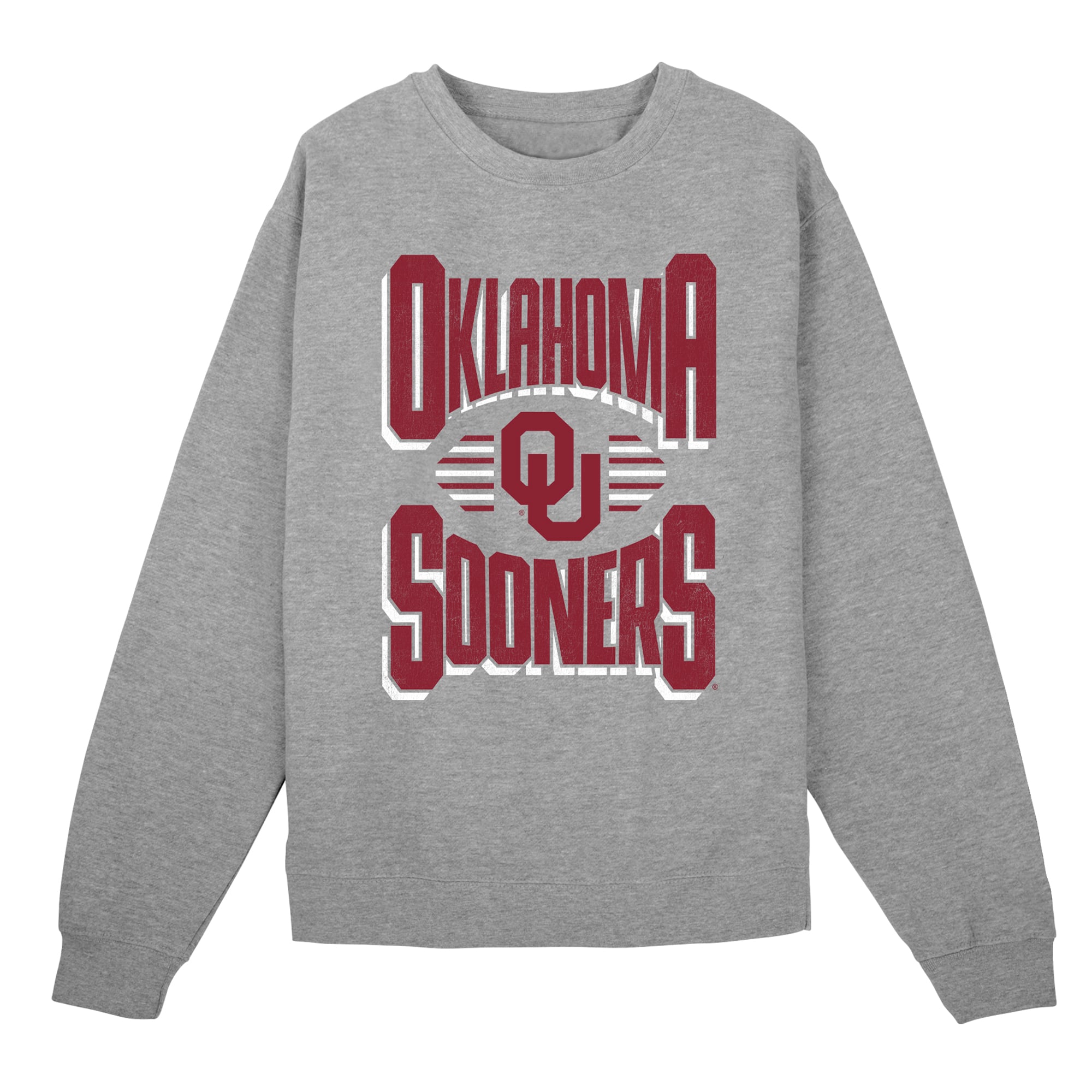 Sweat-shirt gris Oklahoma Sooners Jet Stream pour enfants d'âge préscolaire