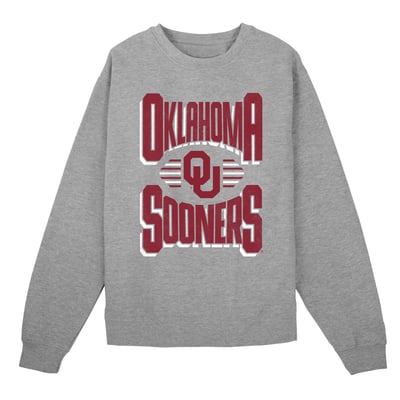Oklahoma Sooners Outerstuff Preschool Jet Stream Sweatshirt - Gray