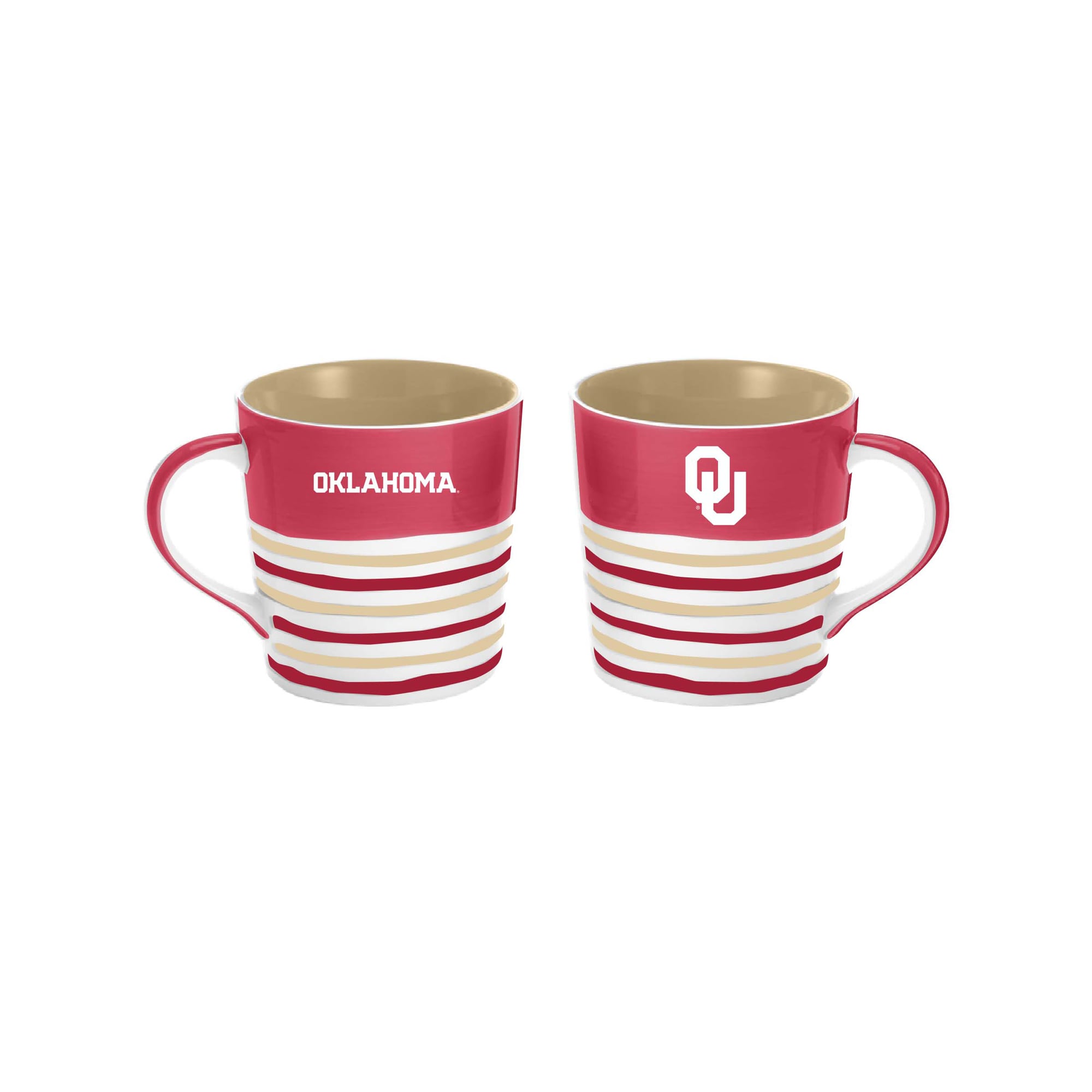 The Memory Company Oklahoma Sooners 15oz. Ceramic Americano Mug