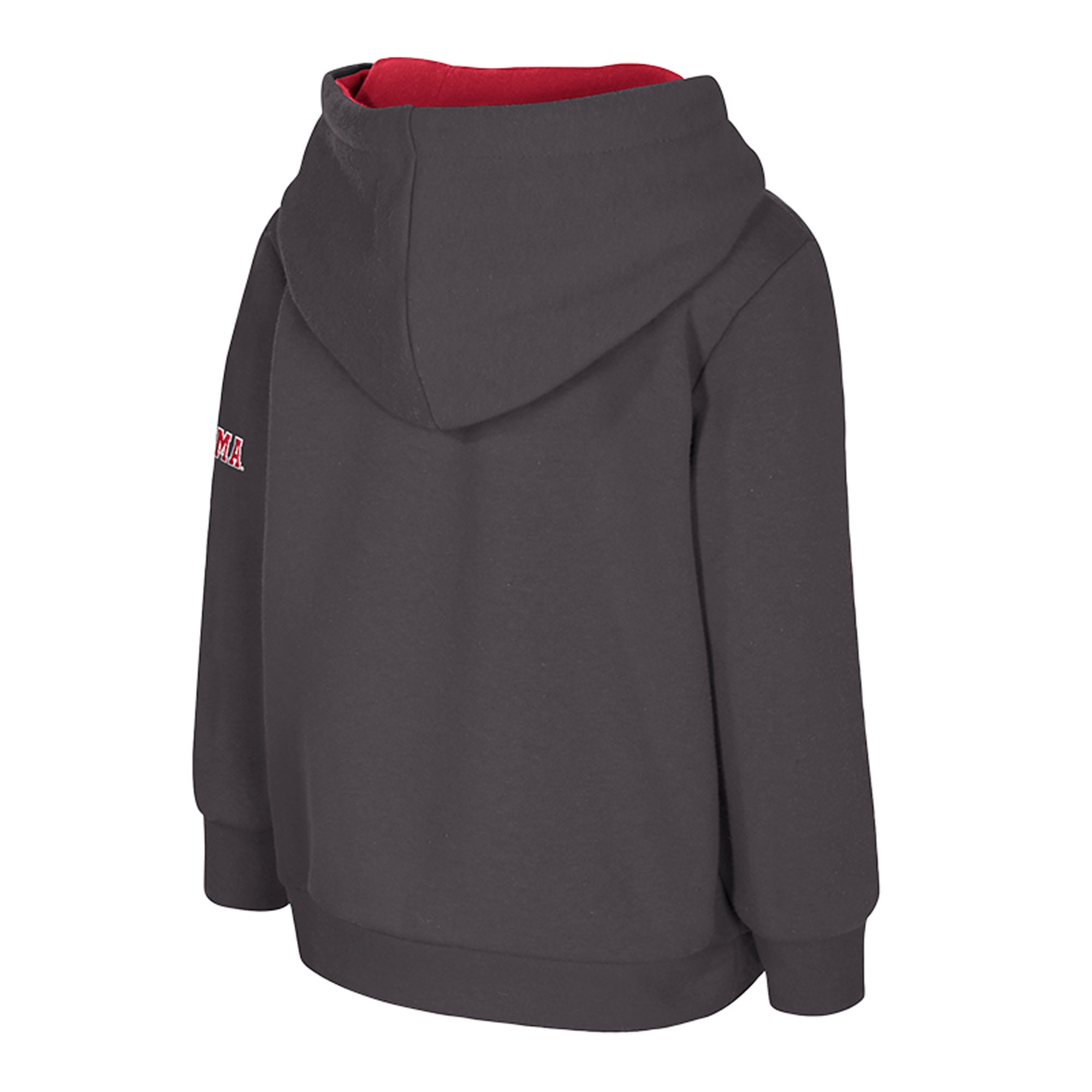 Toddler Colosseum  Charcoal Oklahoma Sooners Big Logo Fleece Pullover Hoodie