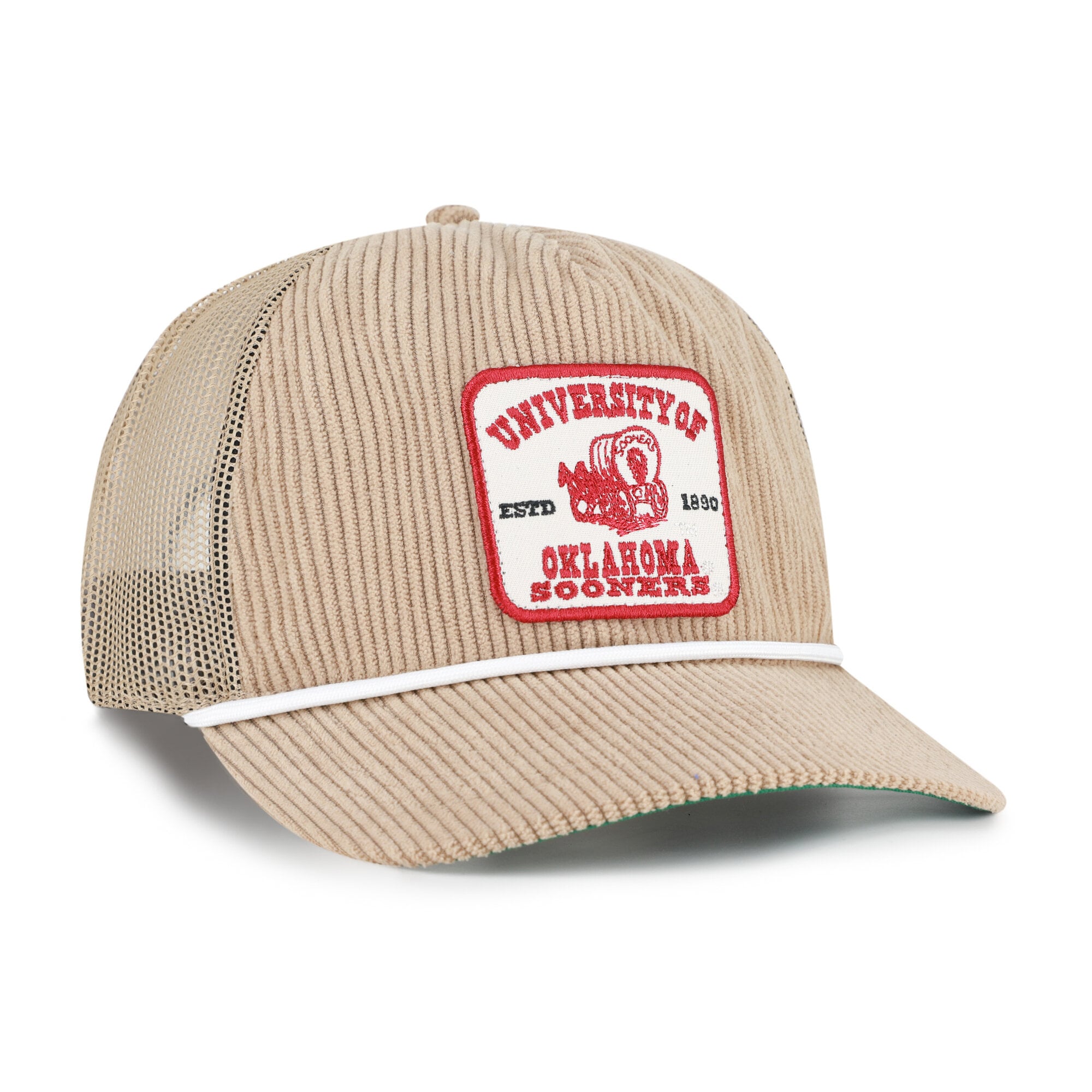Casquette unisexe Oklahoma Sooners kaki '47 Cordlandia Hitch ajustable