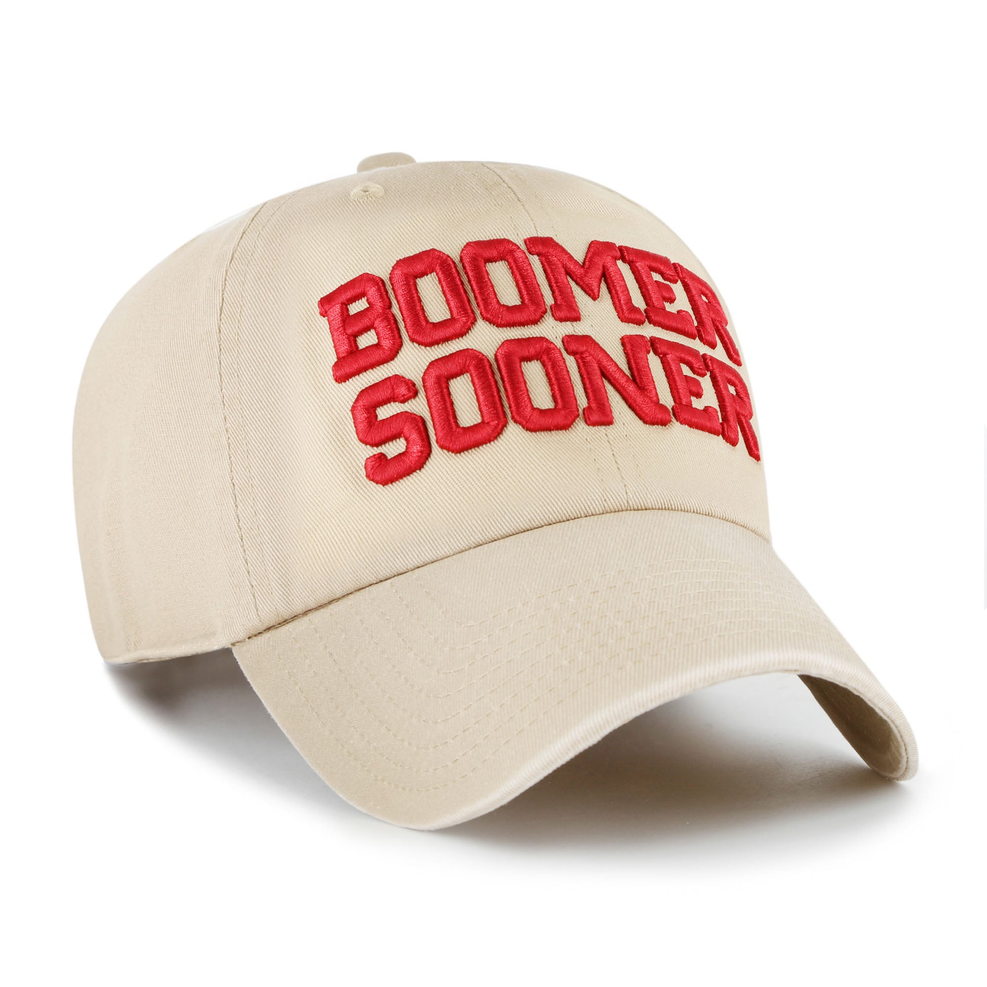 Unisex '47 Oklahoma Sooners Tan Clean Up Adjustable Hat