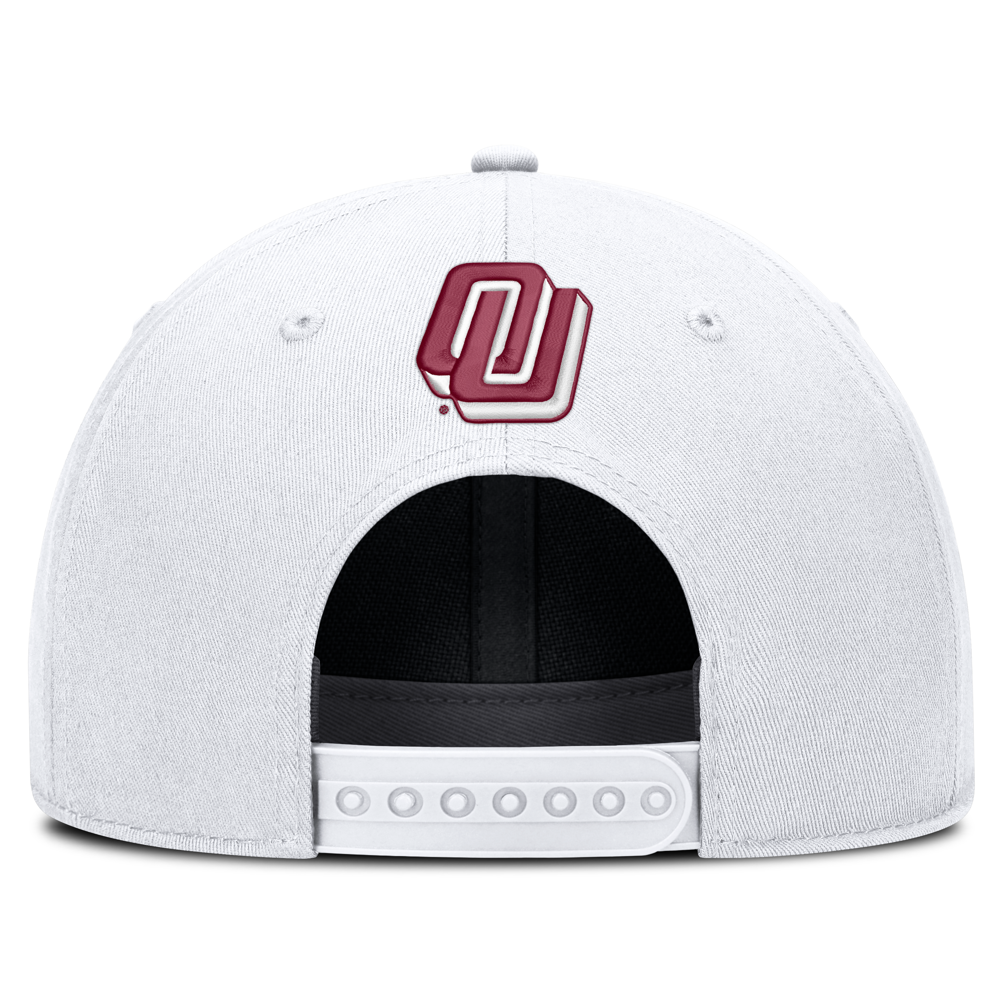 Casquette unisexe Nike Off White Oklahoma Sooners Legacy Letter & Location Rise ajustable